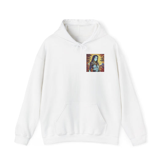 Sudadera con capucha de anime Momia Halloween Unisex Heavy Blend™ Sudadera con capucha Gildan 18500