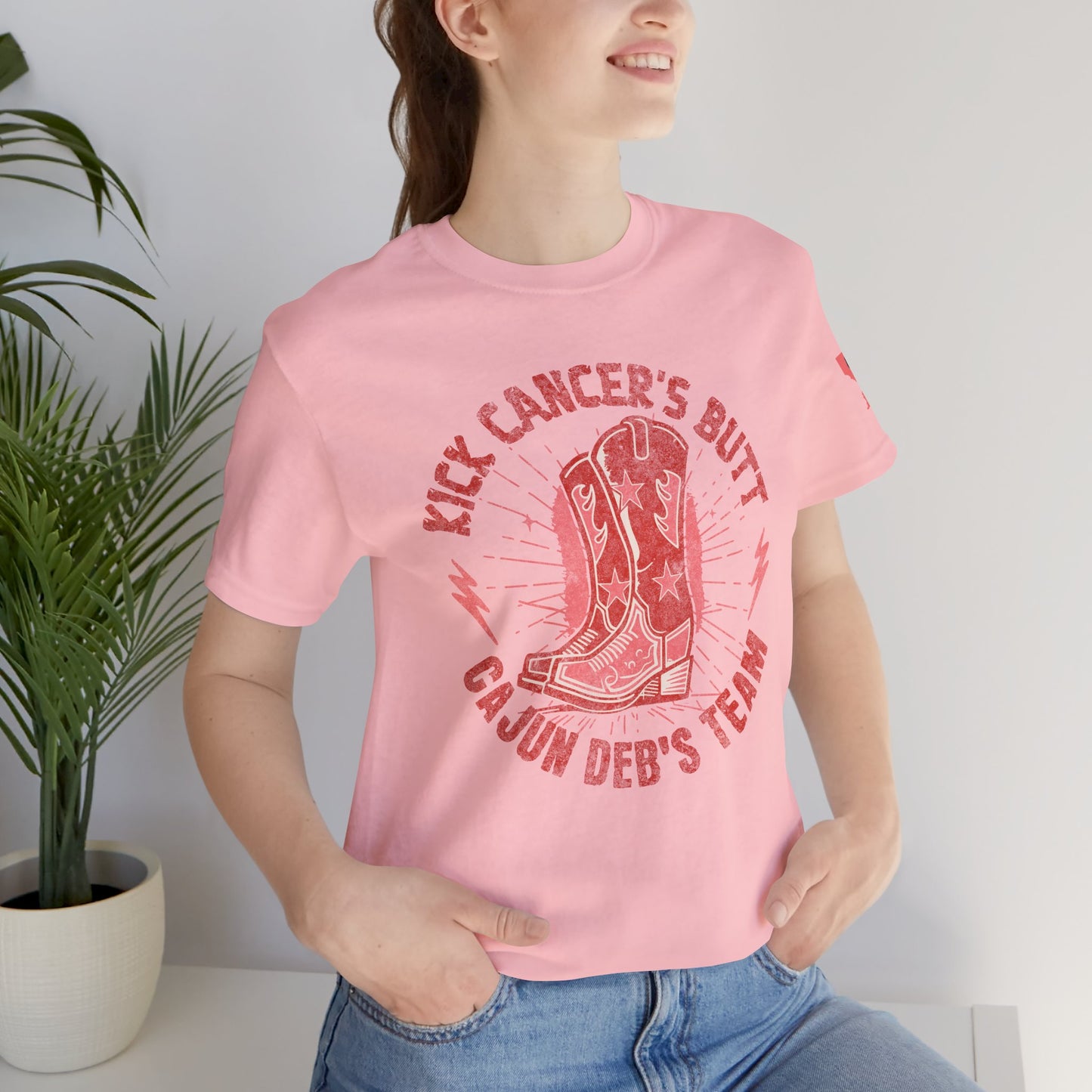 Cajun Deb's Cancer MDS Awareness Tee, Kick Cancer's Butt Shirt, Unisex Support Tee, Gift for Cancer Fighters, Motivational T-Shirt Bella+Canva 3001