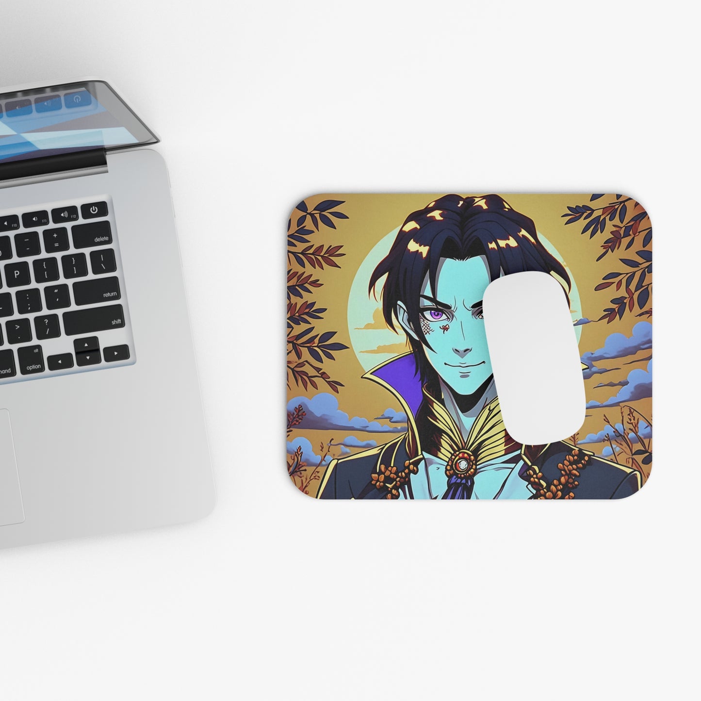 Anime Mousepad (Rectangle) Vampire Halloween Anime Mouse Pad