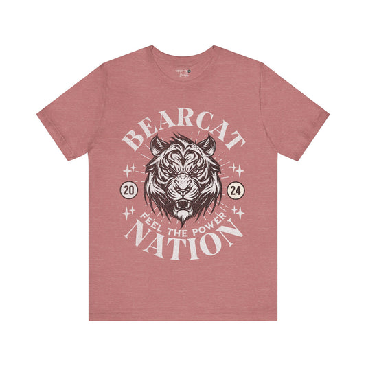 Camiseta unisex de manga corta Bella Canvas 3001 de Bearcat Nation