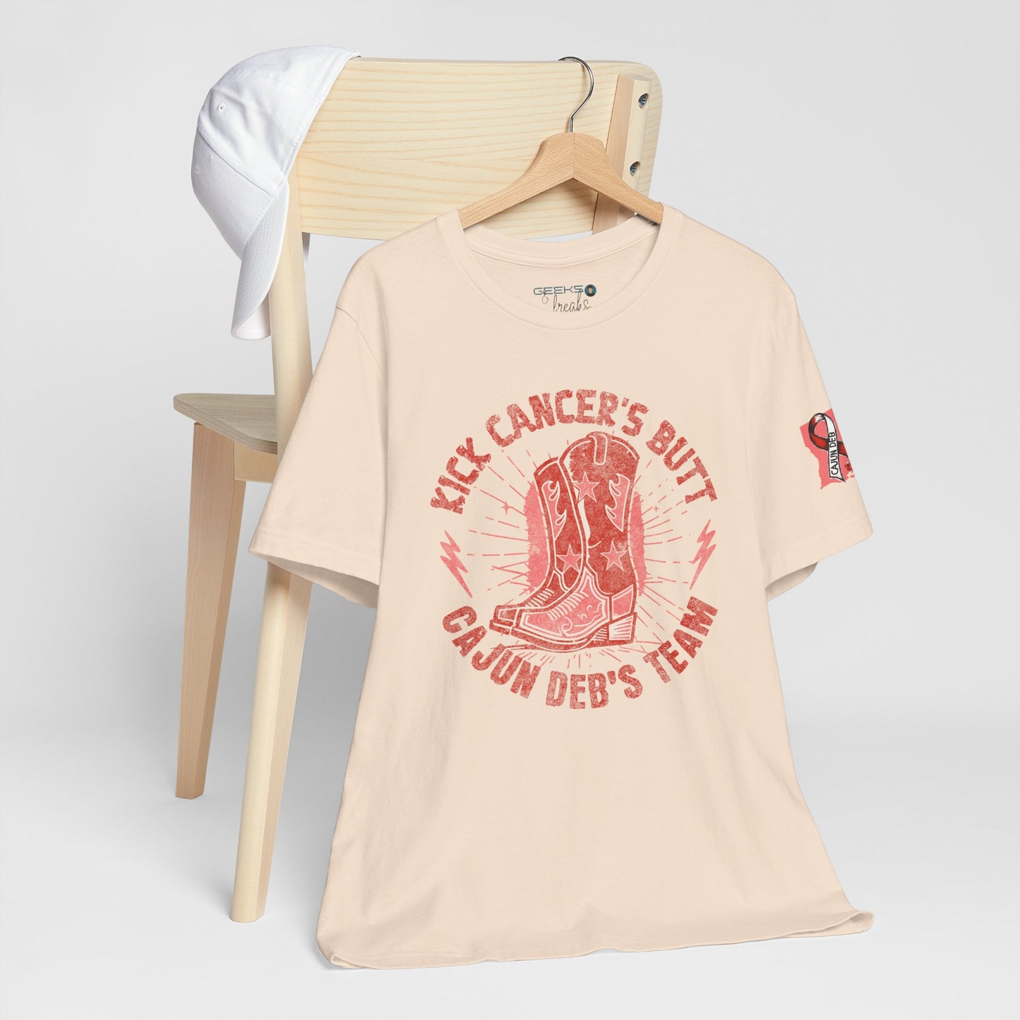 Cajun Deb's Cancer MDS Awareness Tee, Kick Cancer's Butt Shirt, Unisex Support Tee, Gift for Cancer Fighters, Motivational T-Shirt Bella+Canva 3001
