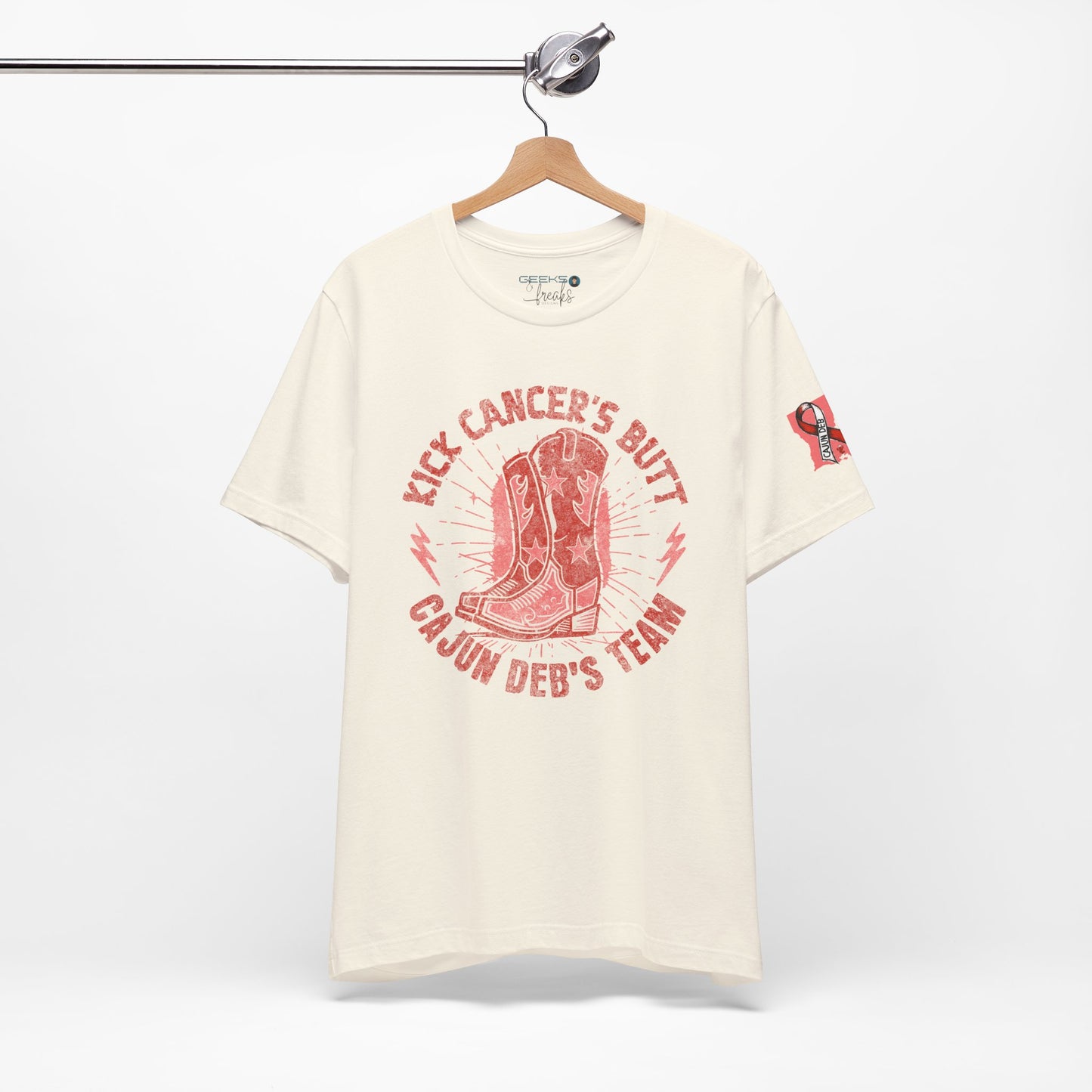 Cajun Deb's Cancer MDS Awareness Tee, Kick Cancer's Butt Shirt, Unisex Support Tee, Gift for Cancer Fighters, Motivational T-Shirt Bella+Canva 3001