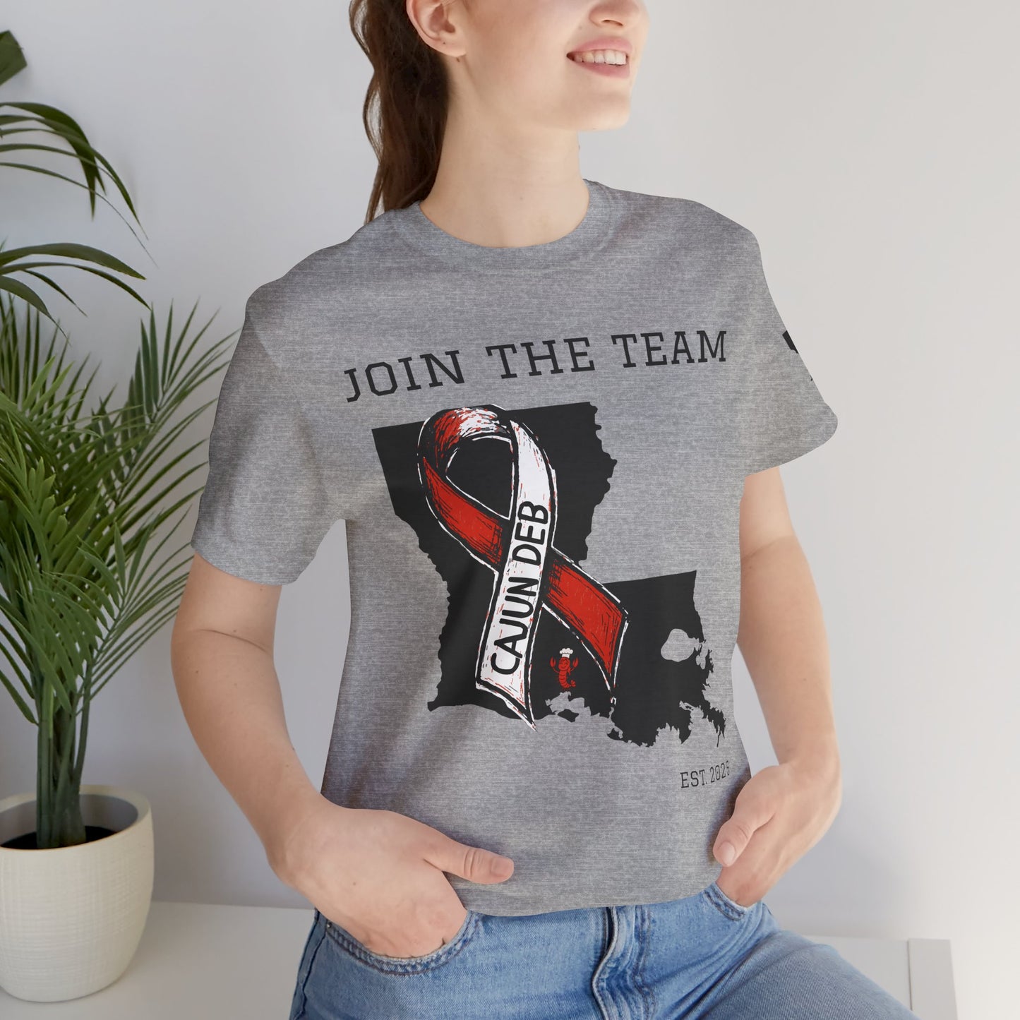 CAJUN DEB Cancer MDS Awareness Tee, Unisex Support Tee, Gift for Cancer Fighters, Motivational T-Shirt Bella+Canva 3001