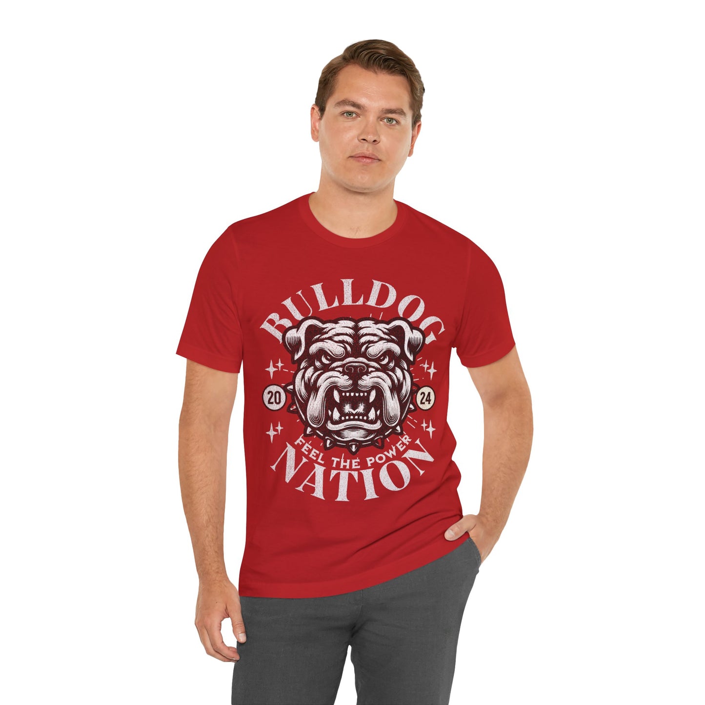 Bulldog Nation - Bella Canvas 3001 Unisex Jersey Short Sleeve Tee