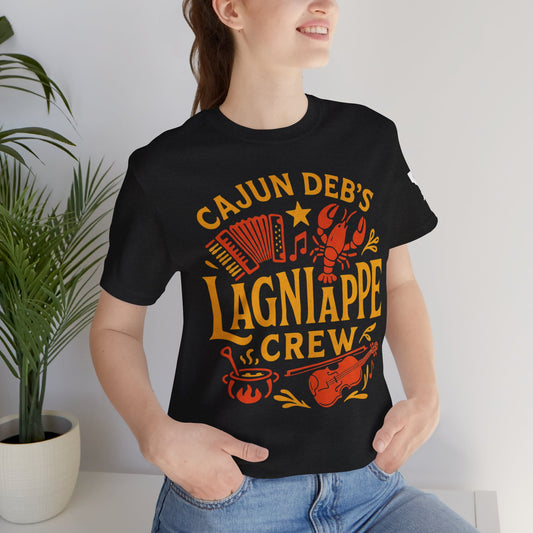 CAJUN DEB Lagniappe Crew shirt Unisex Jersey Short Sleeve Tee Bella Canvas 3001 T-Shirt MDS Awareness