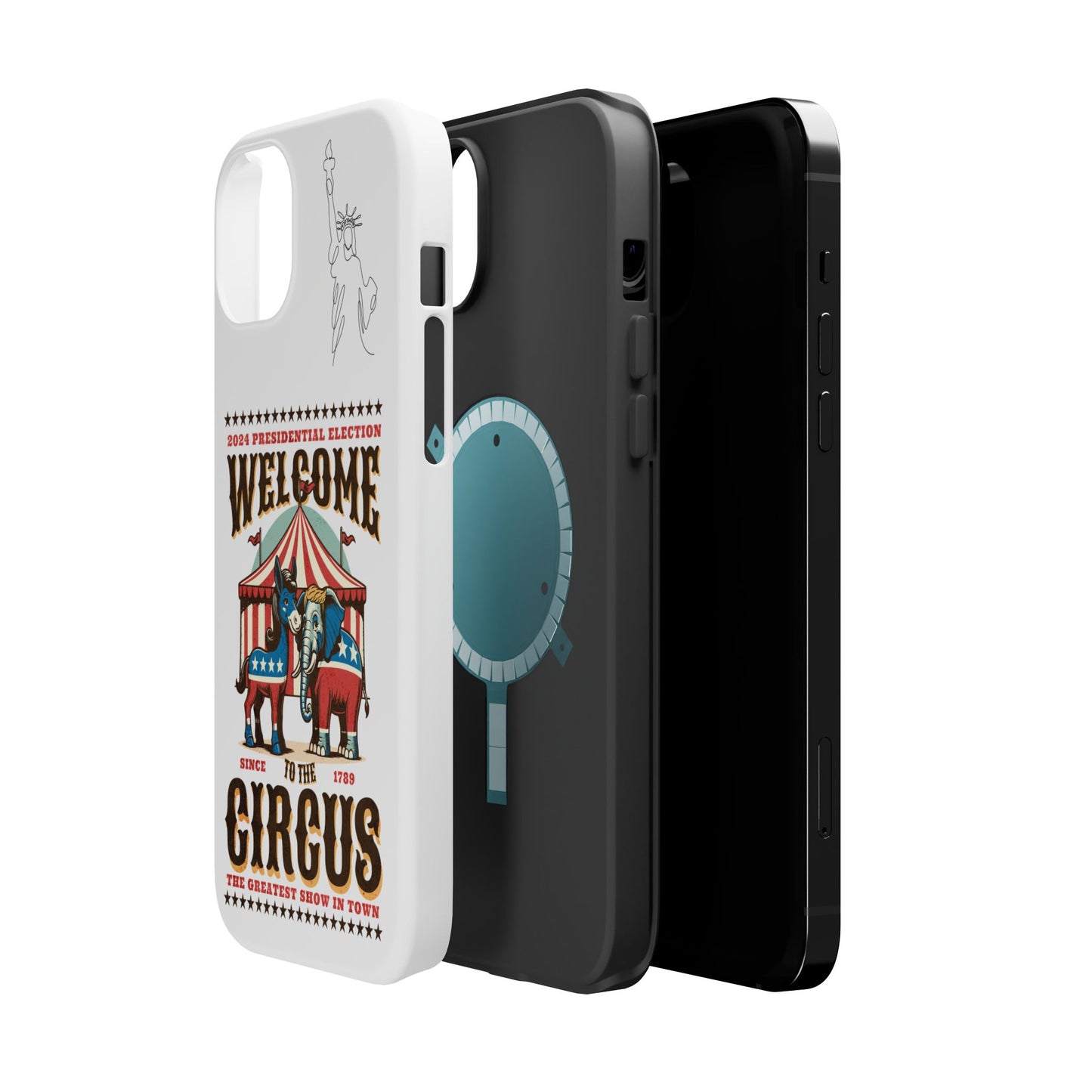 Political phone case - Magnetic Phone Case for iPhone