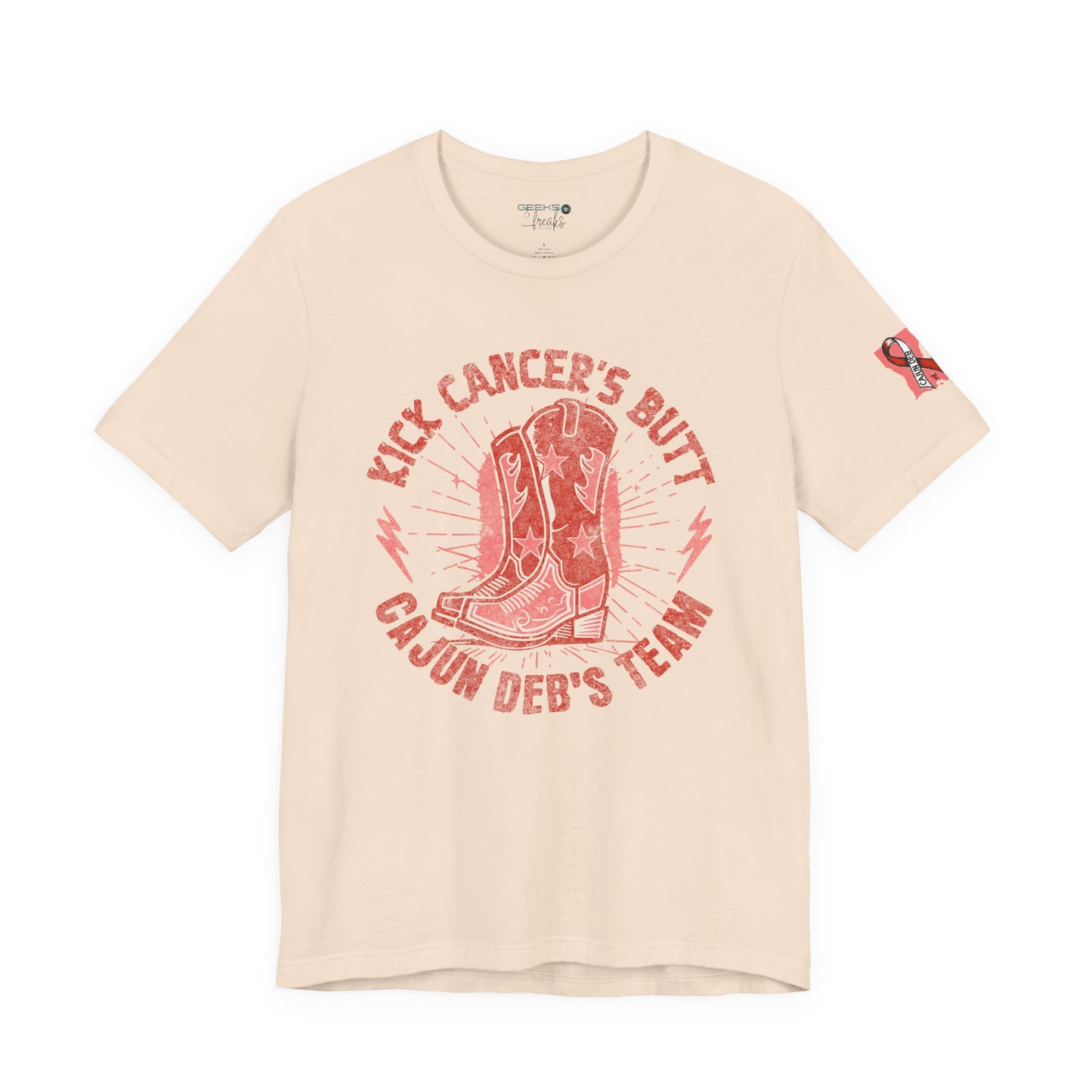 Cajun Deb's Cancer MDS Awareness Tee, Kick Cancer's Butt Shirt, Unisex Support Tee, Gift for Cancer Fighters, Motivational T-Shirt Bella+Canva 3001