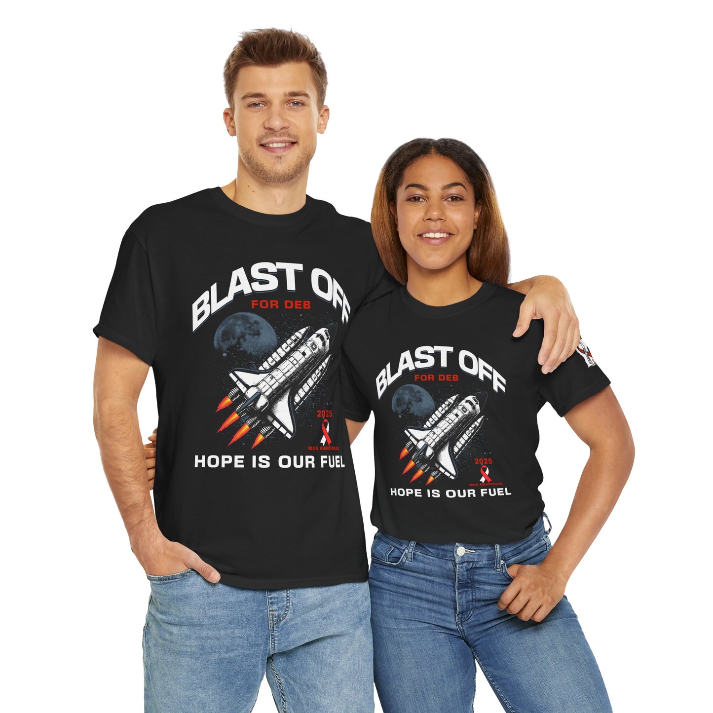 CAJUN DEB Blast Off Rocket GILDAN 5000 Unisex Heavy Cotton Tee, Trendy Graphic Tee