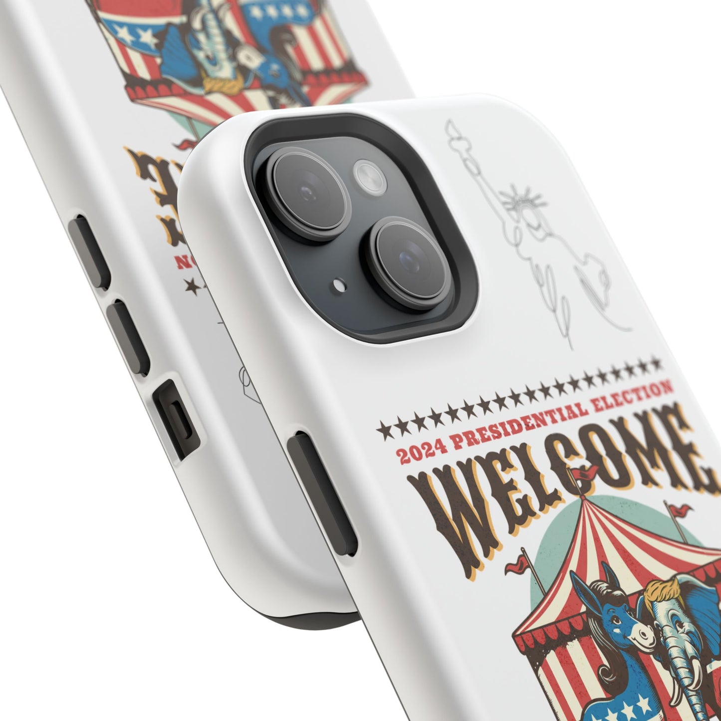 Political phone case - Magnetic Phone Case for iPhone