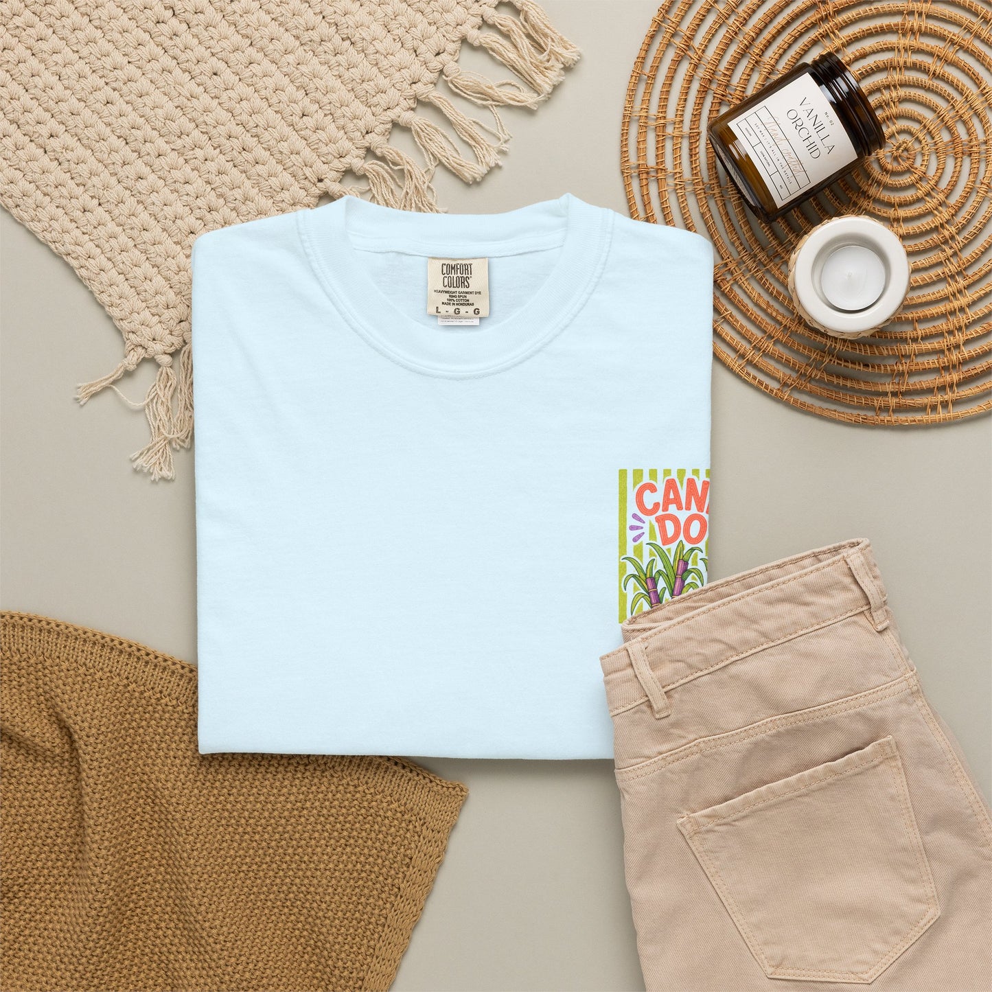Cane Do Sugarcane Shirt | Comfort Colors 1717 | Funny Louisiana Cajun Tee | Cajun Deb Collection