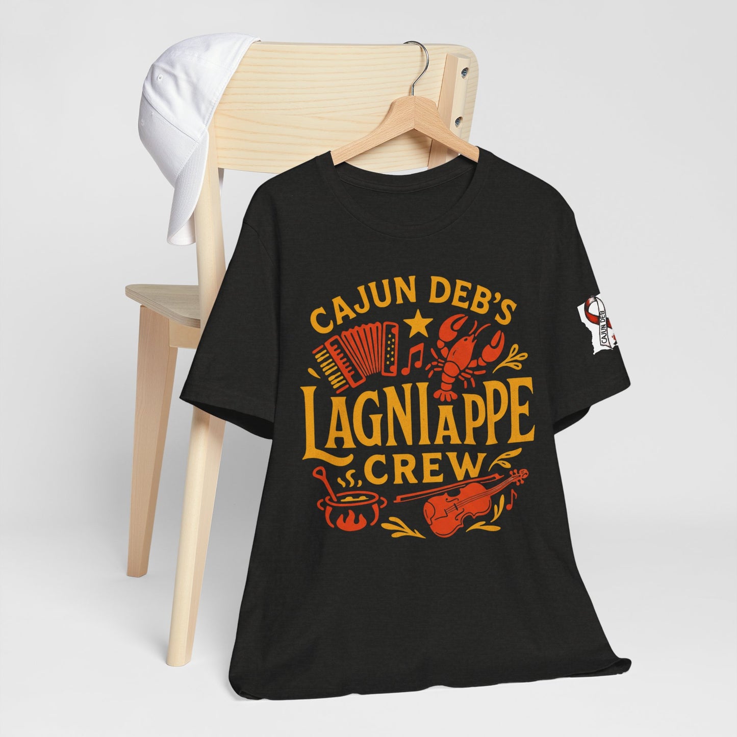 CAJUN DEB Lagniappe Crew shirt Unisex Jersey Short Sleeve Tee Bella Canvas 3001 T-Shirt MDS Awareness