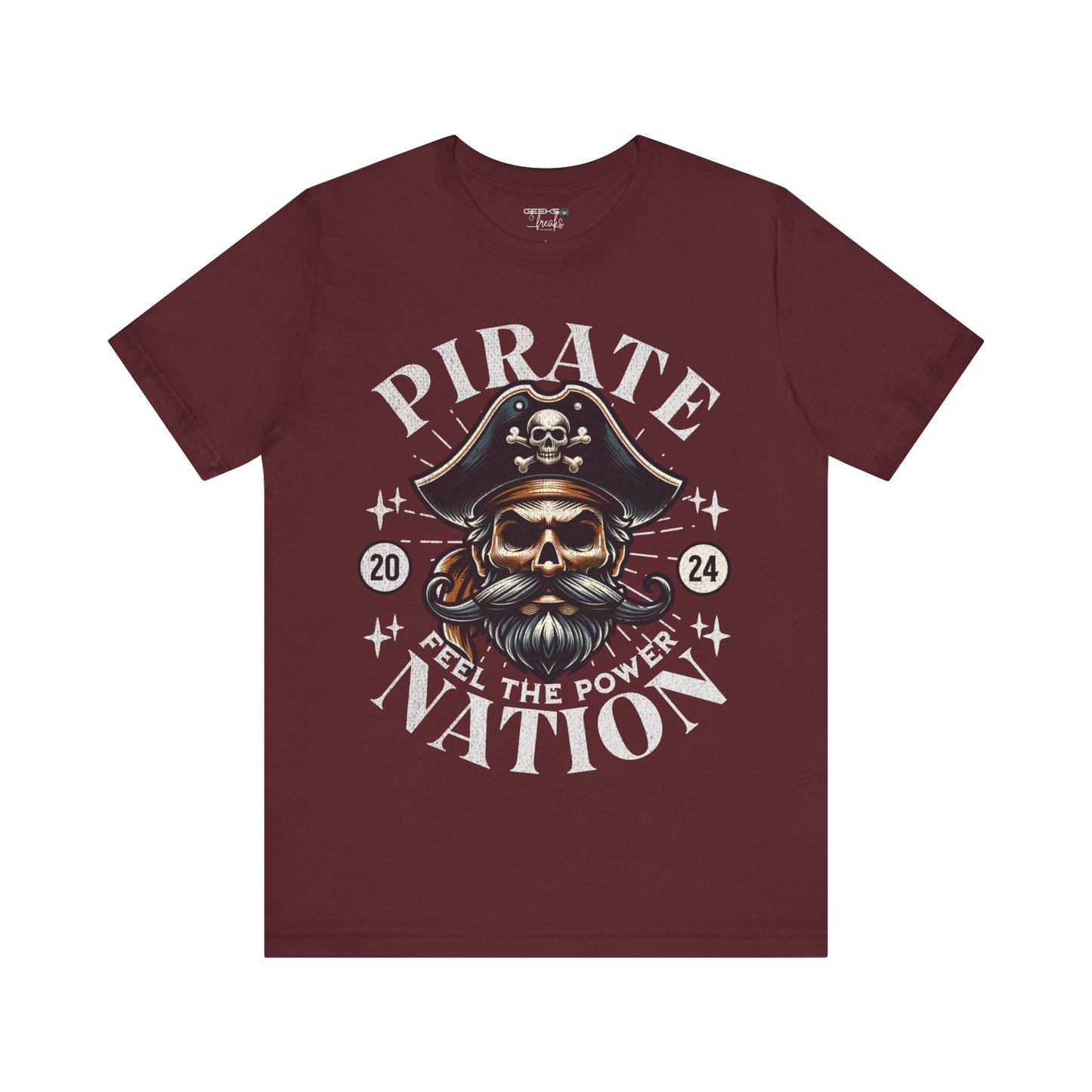 Pirate Nation - Bella Canvas 3001 Unisex Jersey Short Sleeve Tee