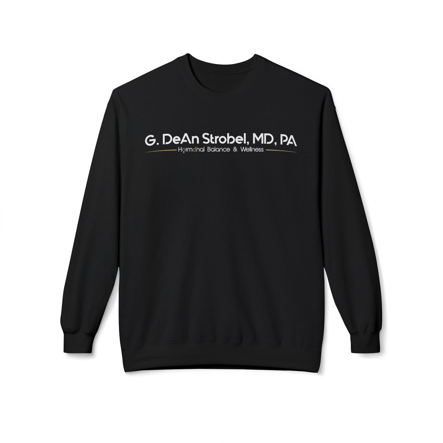 Custom Office Logo - Unisex Midweight Softstyle Fleece Crewneck Gildan SF000 Sweatshirt