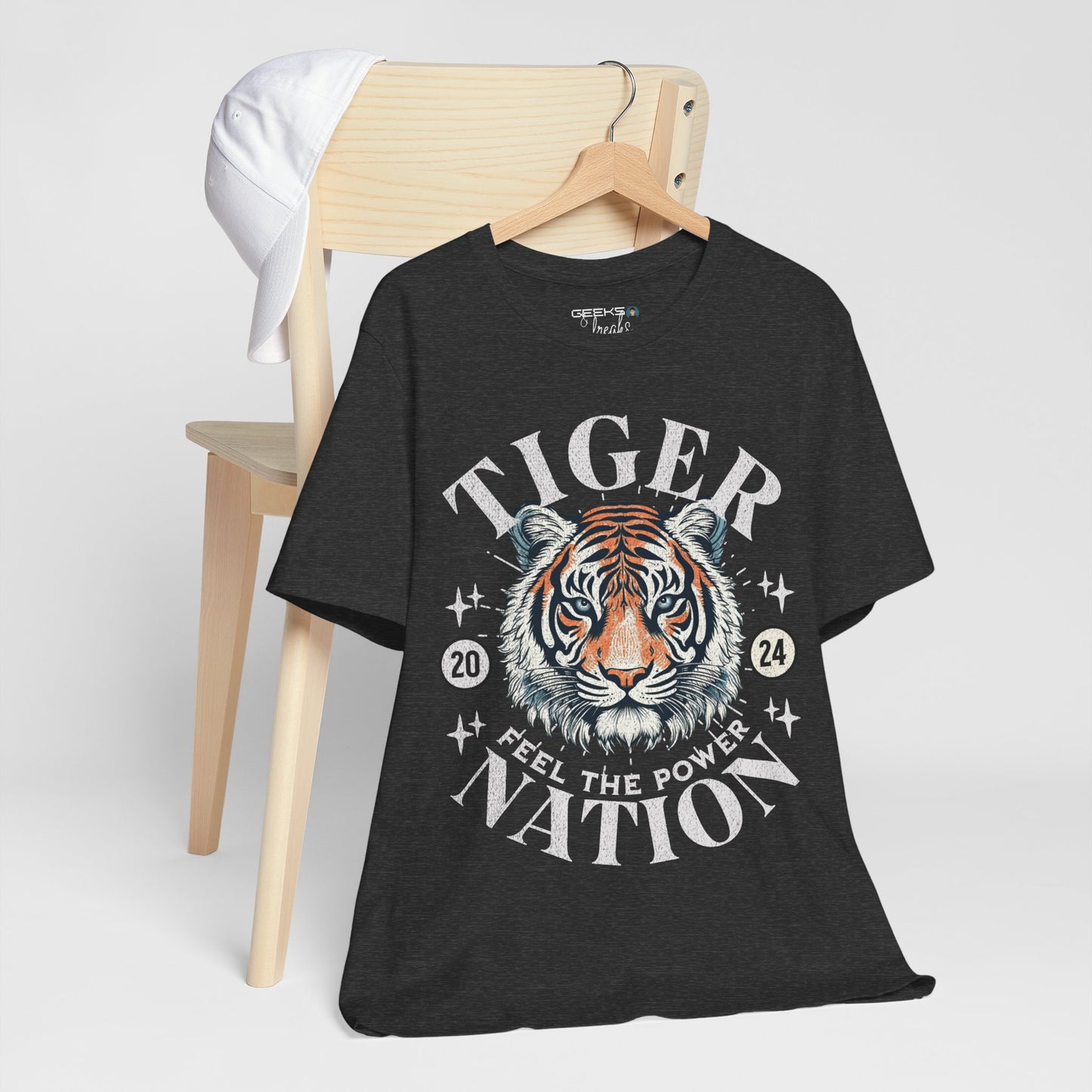 Tiger Nation - Bella Canvas 3001 Unisex Jersey Short Sleeve Tee