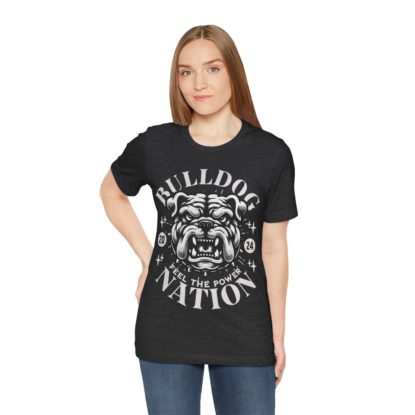 Bulldog Nation - Bella Canvas 3001 Unisex Jersey Short Sleeve Tee