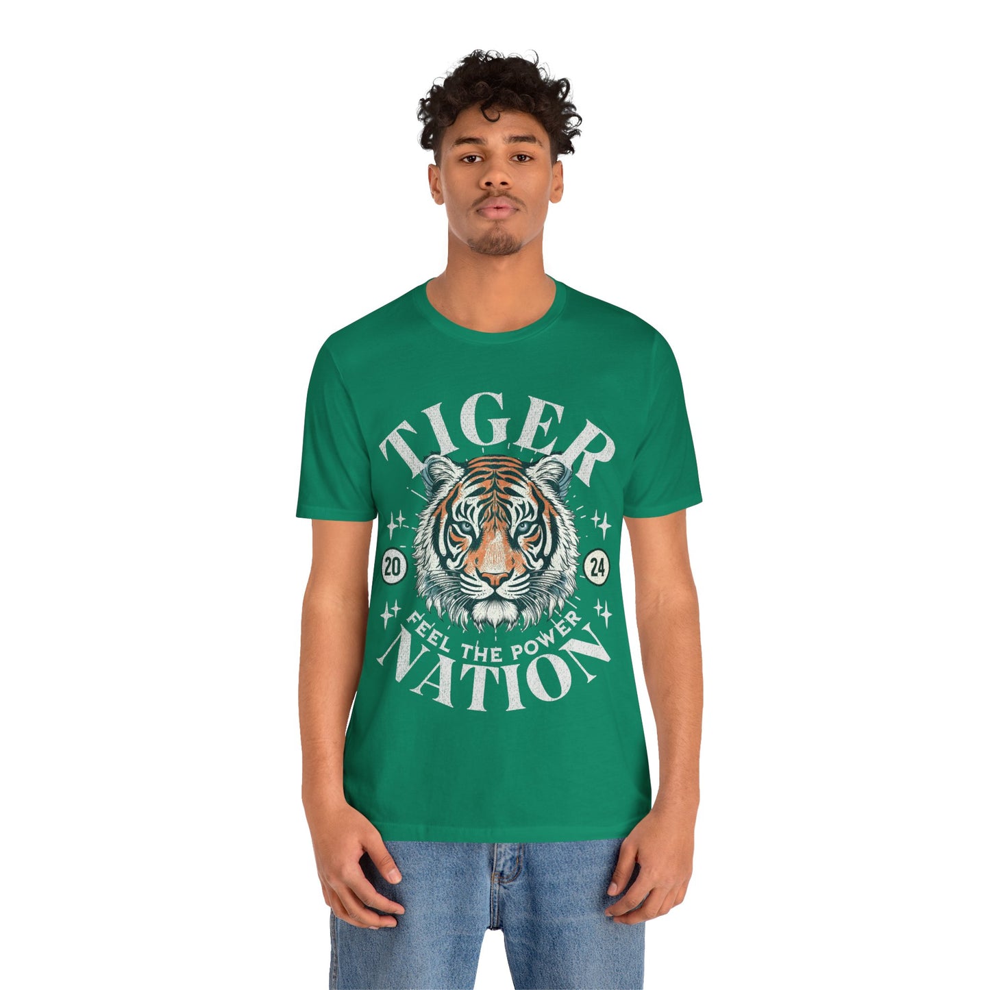 Tiger Nation - Bella Canvas 3001 Unisex Jersey Short Sleeve Tee