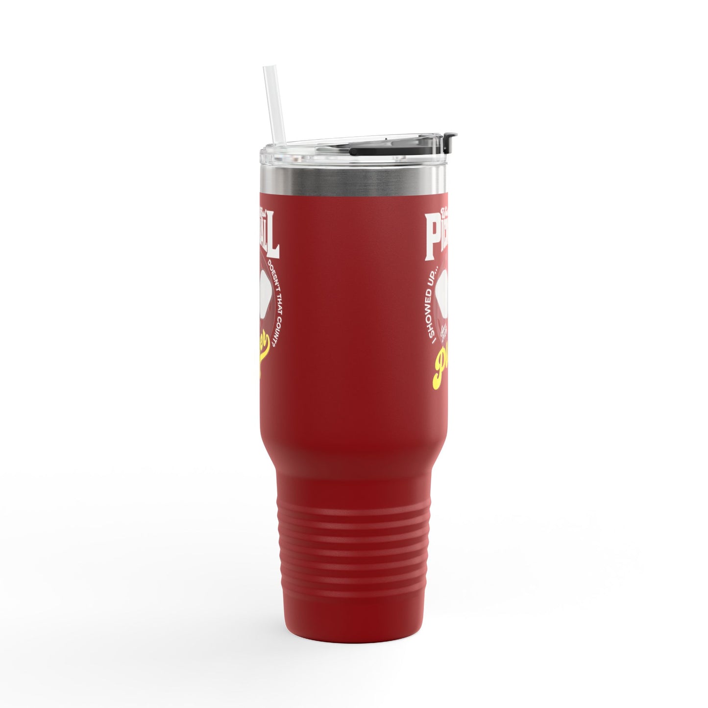World's OK'est Pickleball Player, Funny pickleball gift, Insulated Travel Mug, 40oz