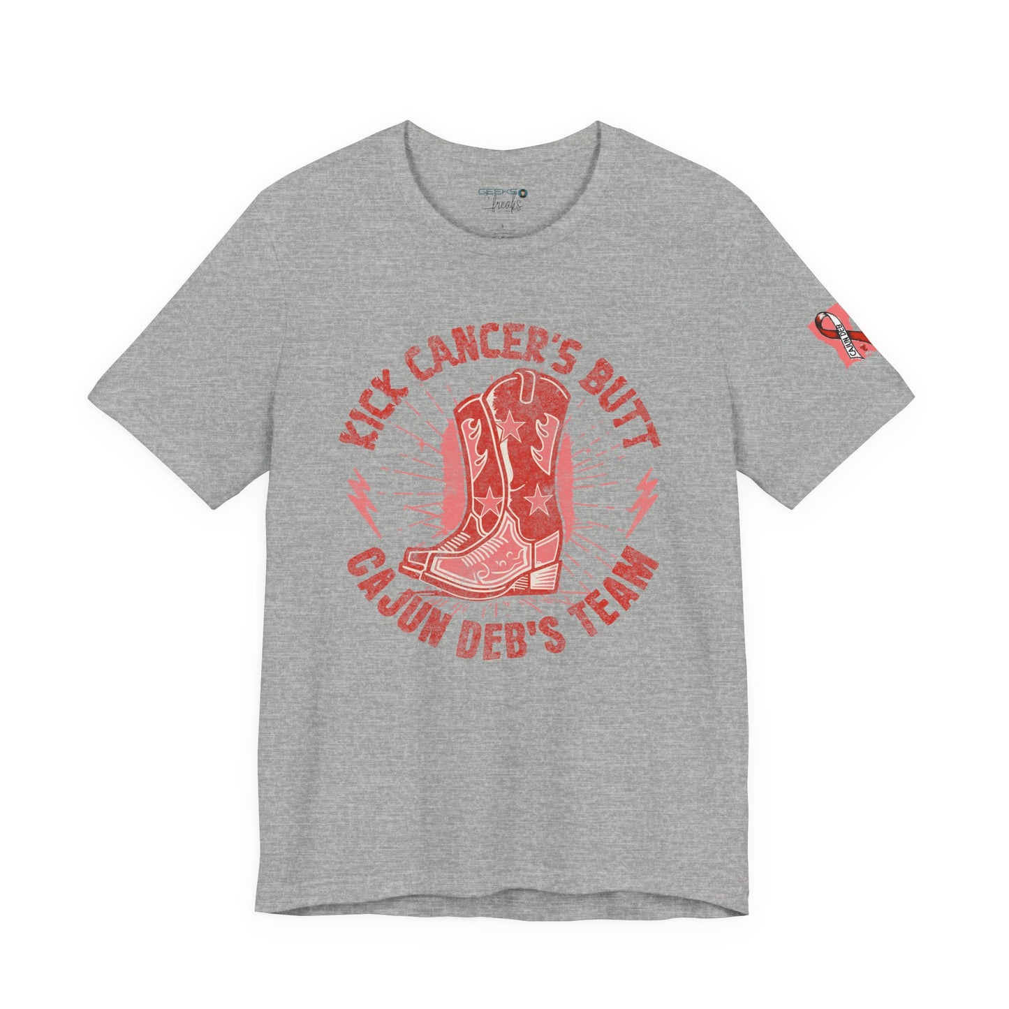 Cajun Deb's Cancer MDS Awareness Tee, Kick Cancer's Butt Shirt, Unisex Support Tee, Gift for Cancer Fighters, Motivational T-Shirt Bella+Canva 3001