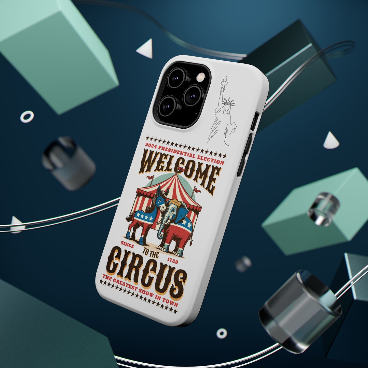 Political phone case - Magnetic Phone Case for iPhone