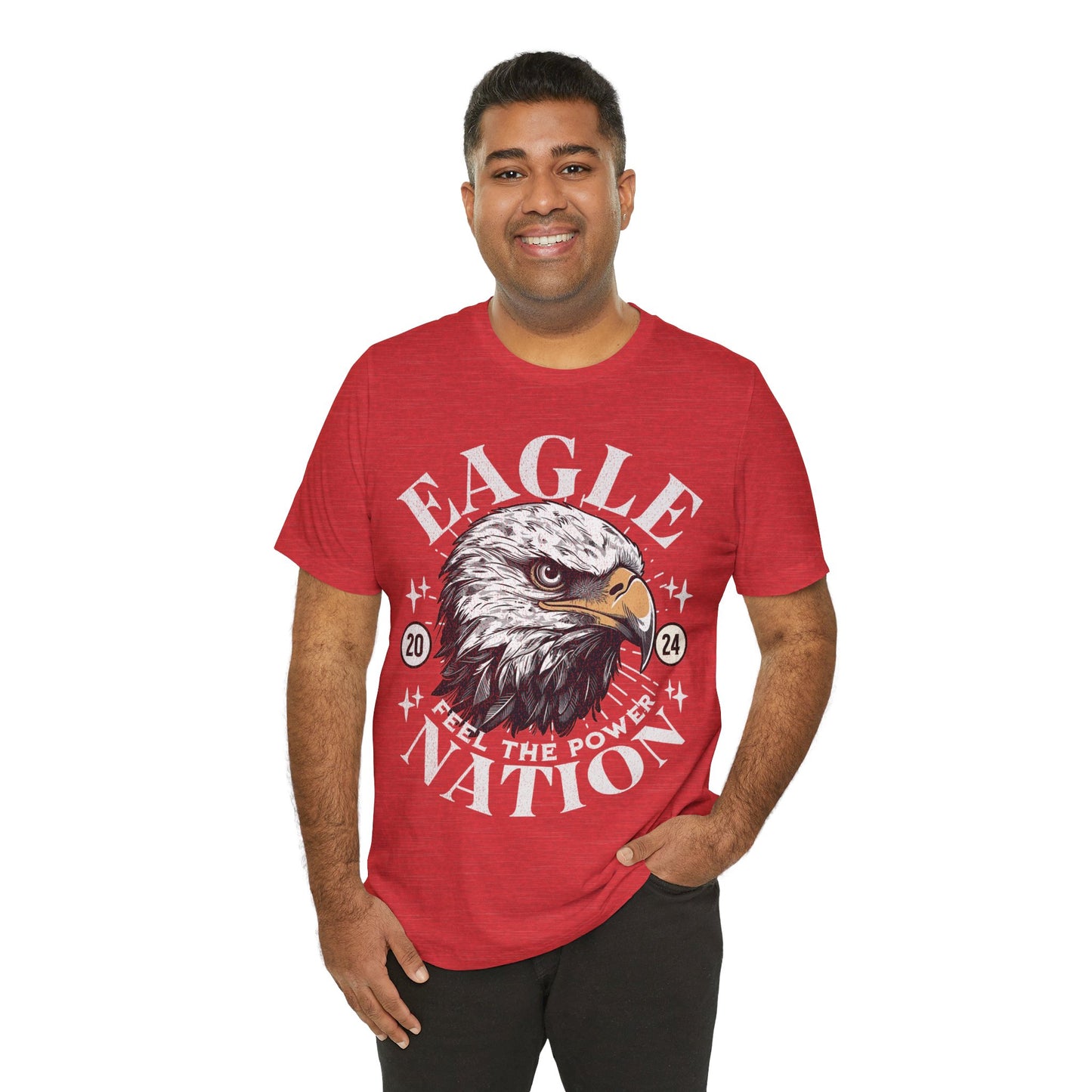 Eagle Nation - Bella Canvas 3001 Unisex Jersey Short Sleeve Tee