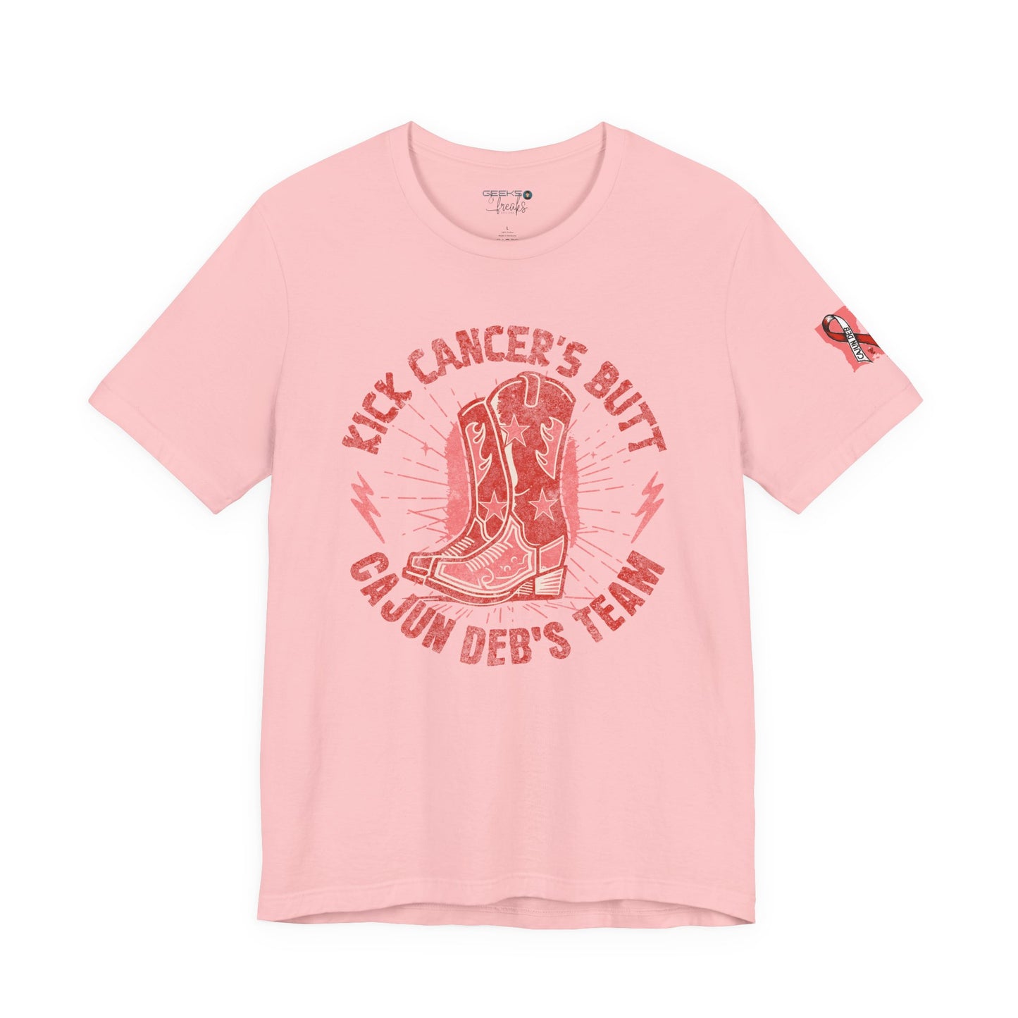 Cajun Deb's Cancer MDS Awareness Tee, Kick Cancer's Butt Shirt, Unisex Support Tee, Gift for Cancer Fighters, Motivational T-Shirt Bella+Canva 3001