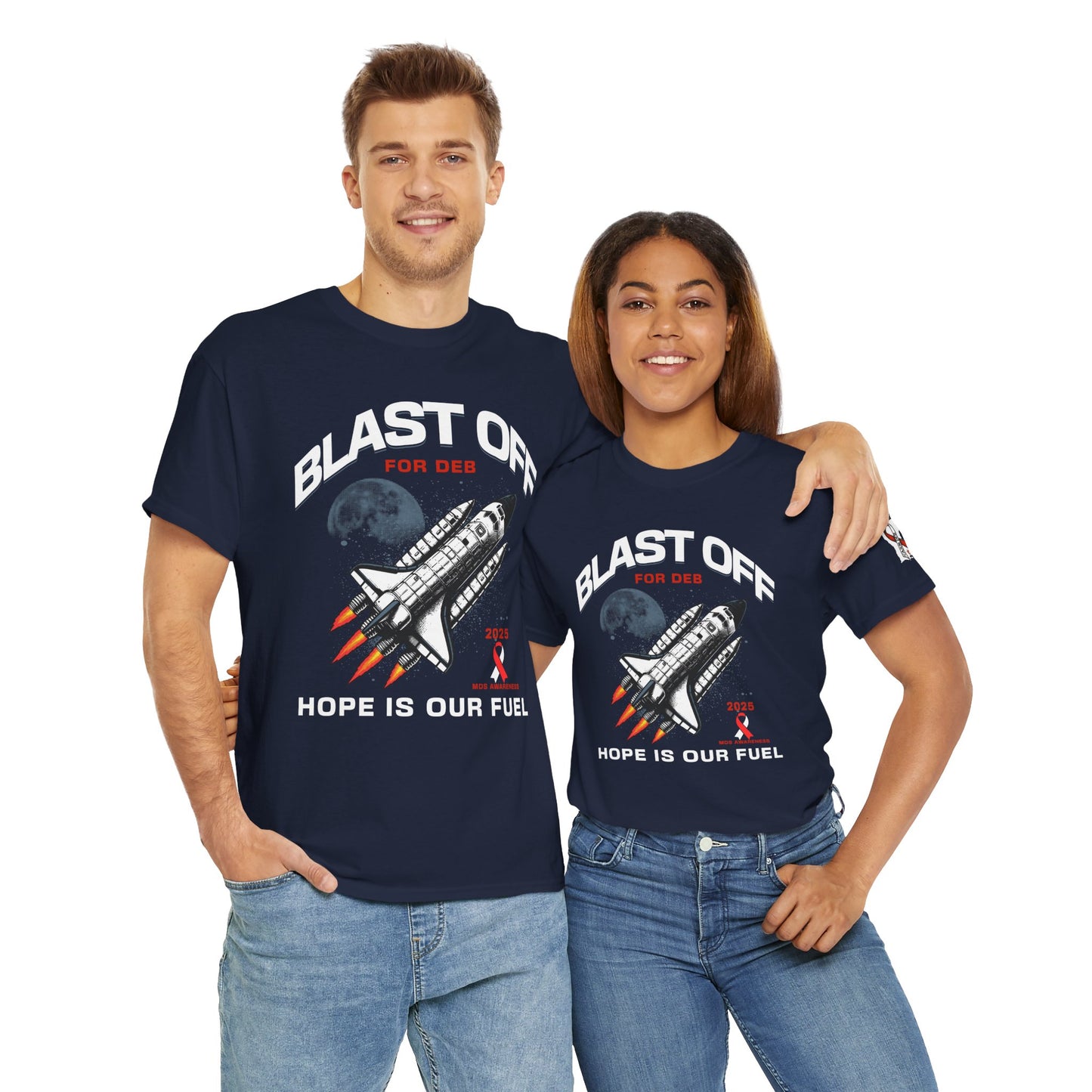 CAJUN DEB Blast Off Rocket GILDAN 5000 Unisex Heavy Cotton Tee, Trendy Graphic Tee