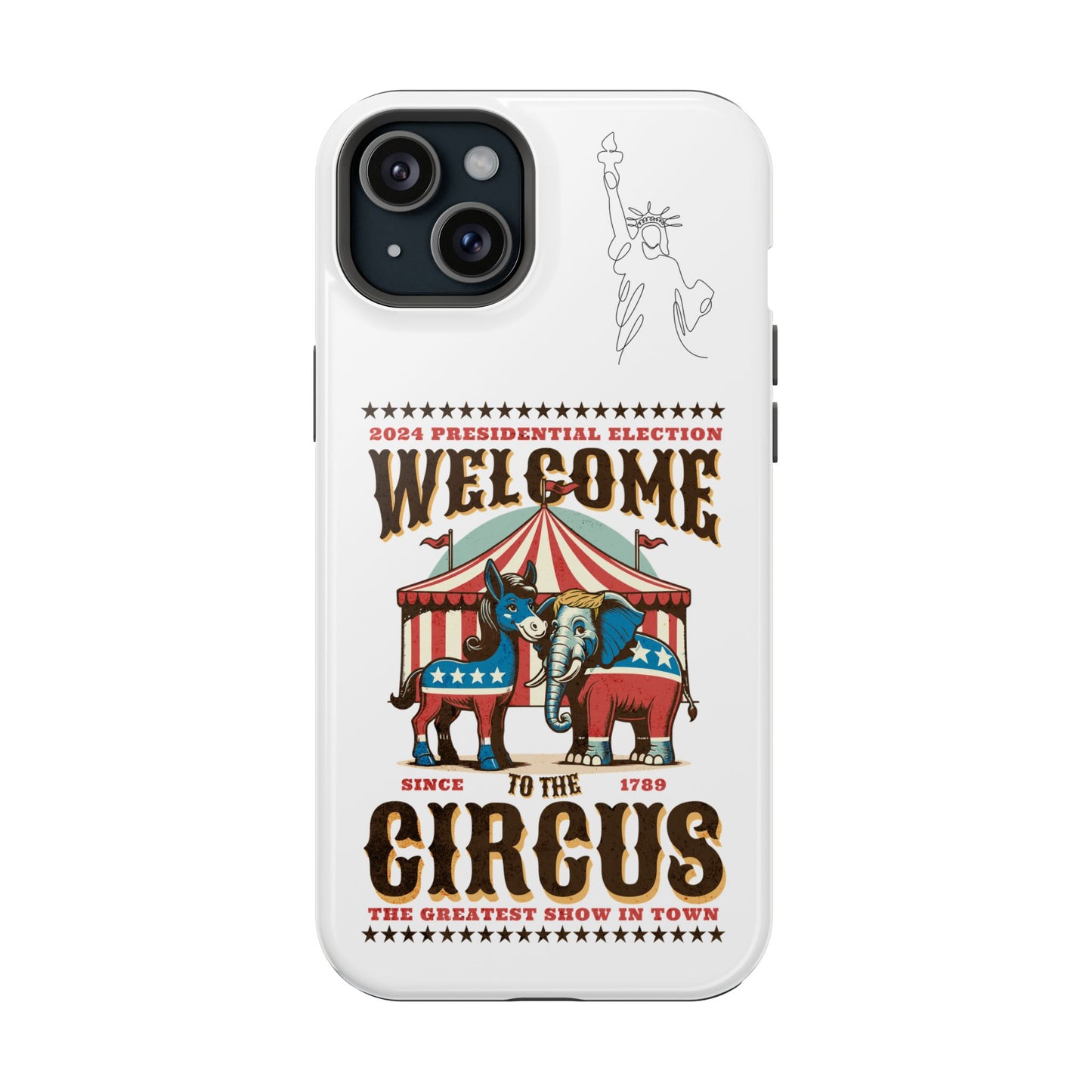 Political phone case - Magnetic Phone Case for iPhone