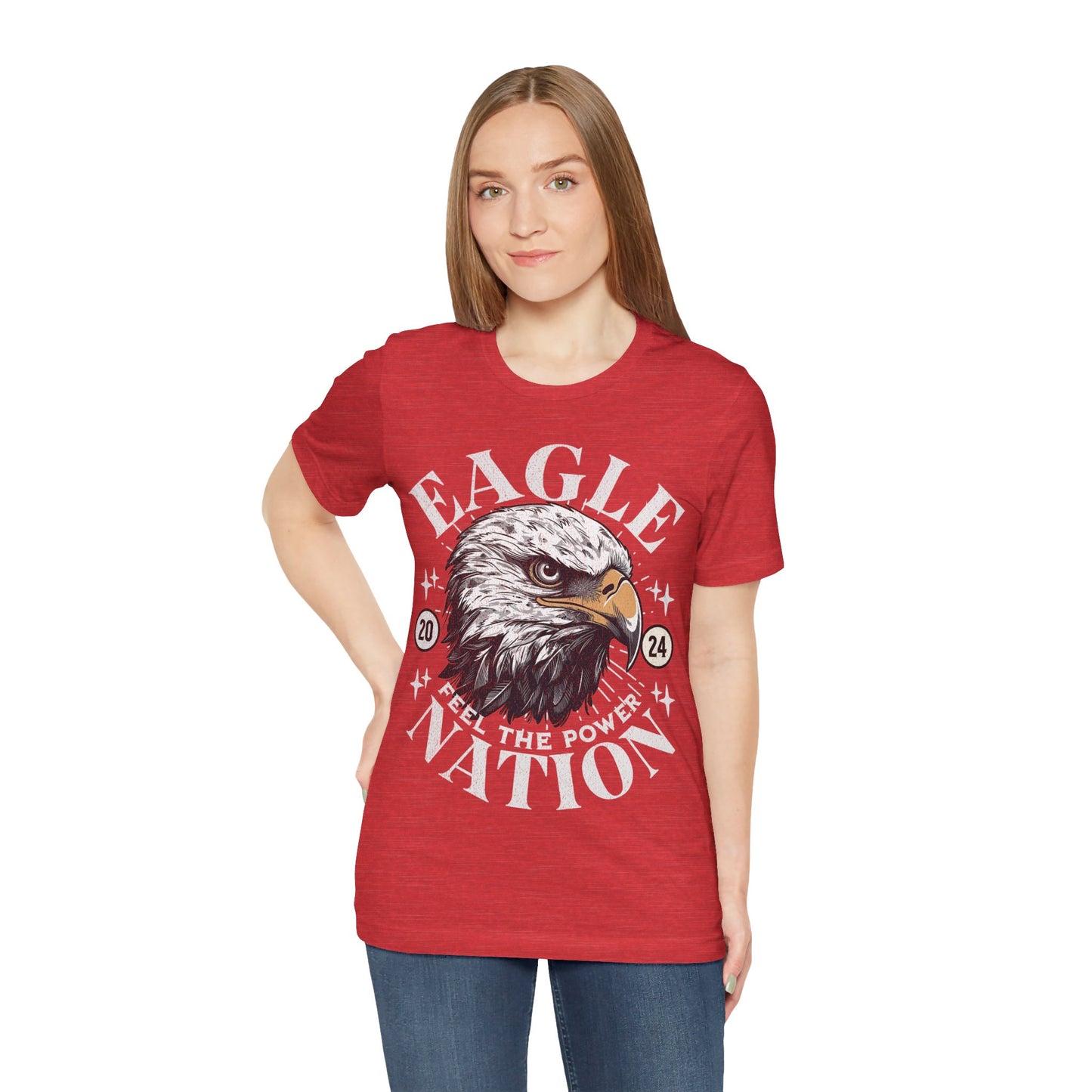 Eagle Nation - Bella Canvas 3001 Unisex Jersey Short Sleeve Tee