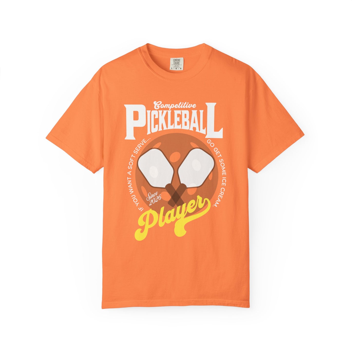Funny Pickleball Player T-Shirt - Unisex Tee COMFORT COLORS funny pickleball shirt