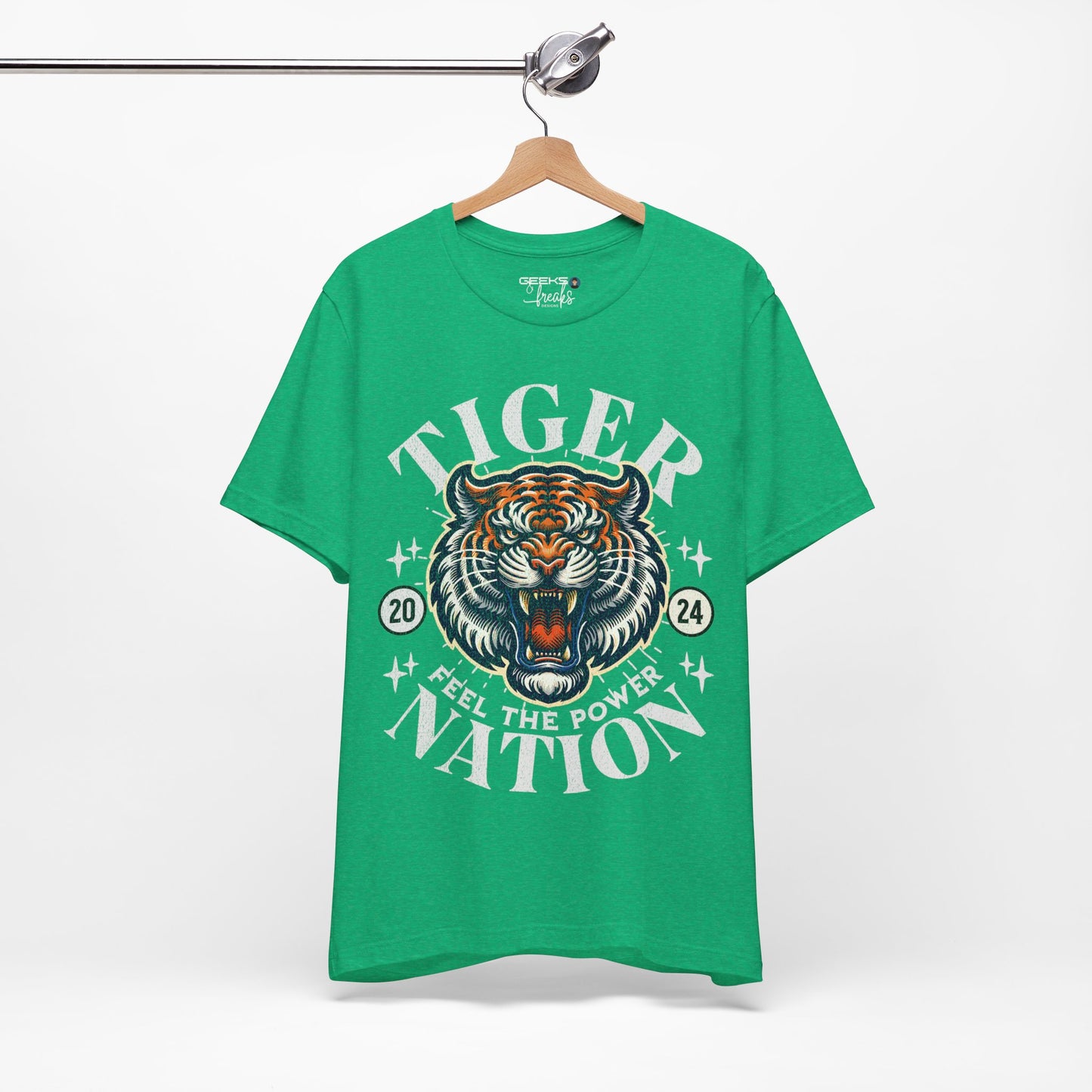 Tiger Nation - Bella Canvas 3001 Unisex Jersey Short Sleeve Tee