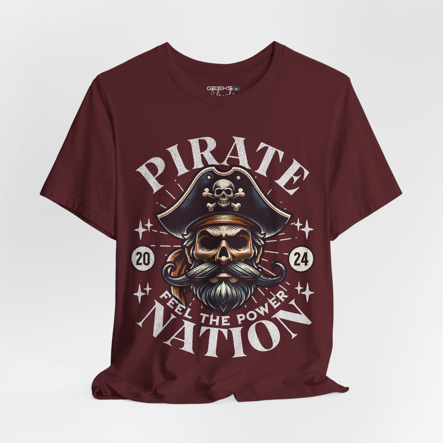 Pirate Nation - Bella Canvas 3001 Unisex Jersey Short Sleeve Tee