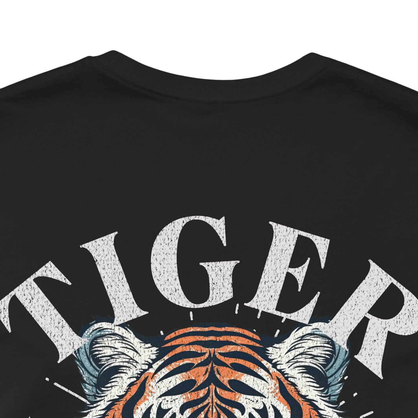 Tiger Nation Two-Sided Graphic T-shirt - Bella Canvas 3001 Unisex Jersey Short Sleeve Tee