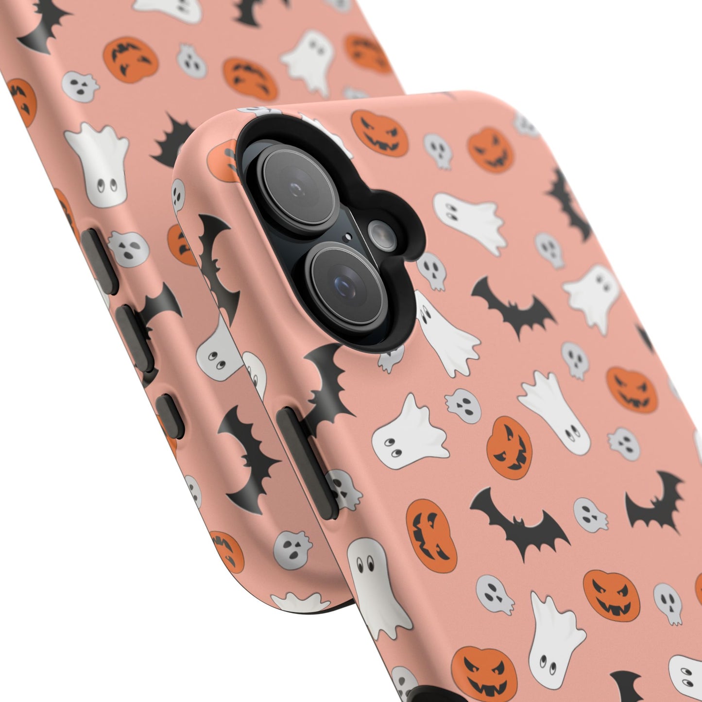 Custom, Personalized Halloween Magnetic Tough Cases for iPhone -ghost bat pumpkin