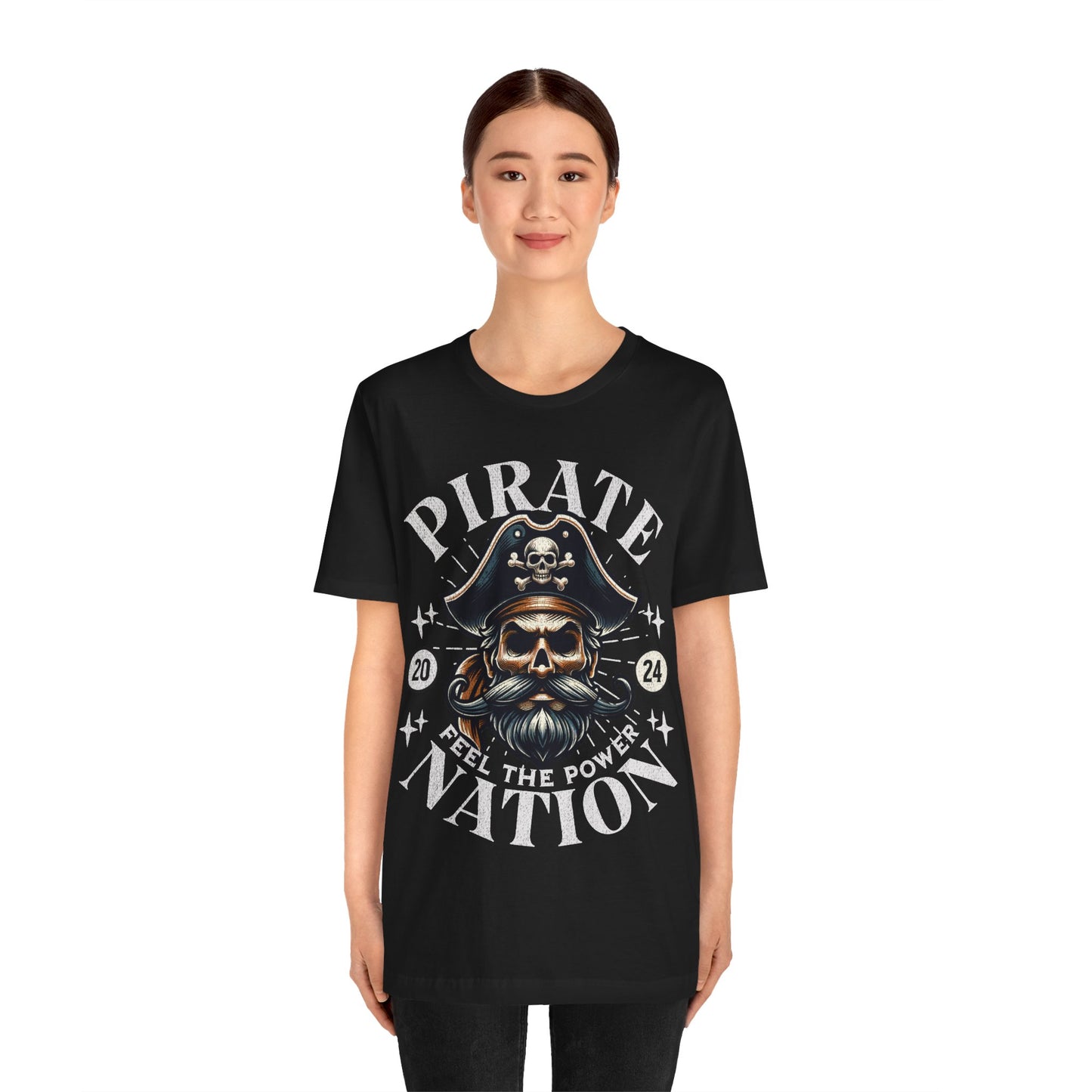 Pirate Nation - Bella Canvas 3001 Unisex Jersey Short Sleeve Tee