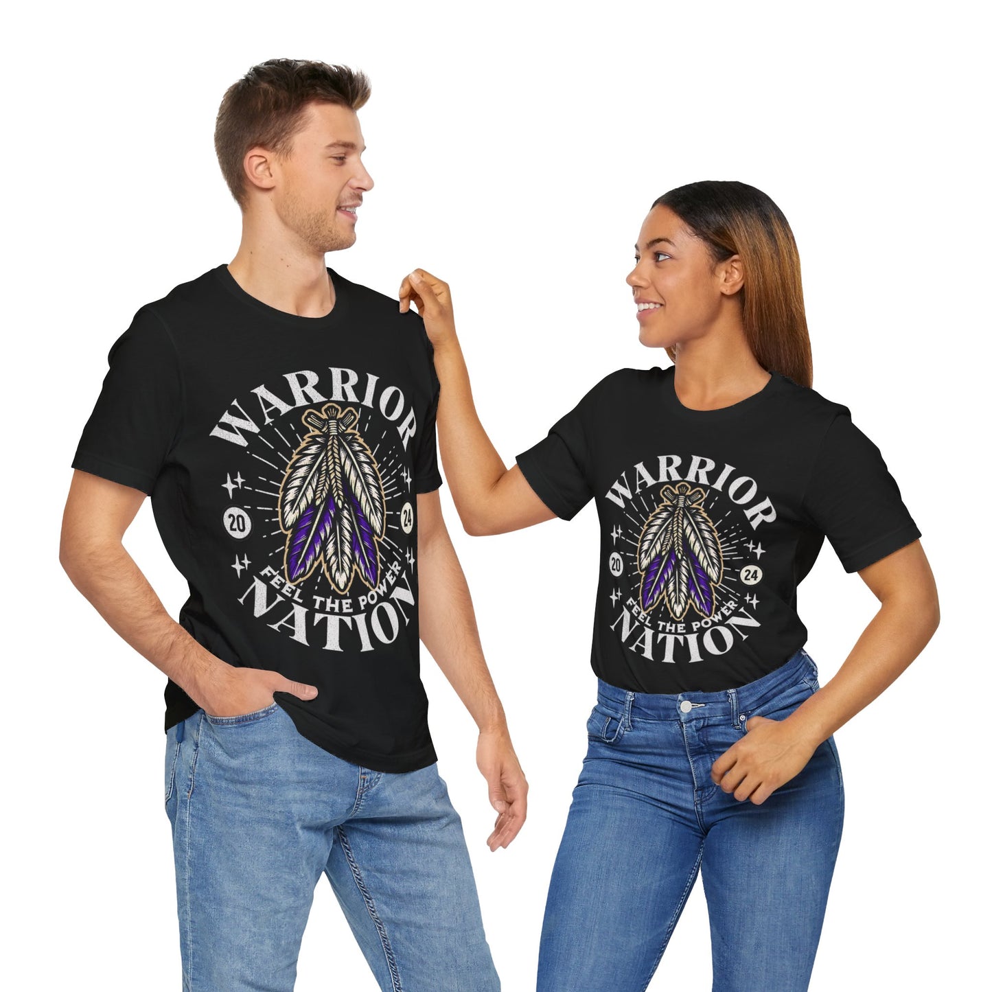 Warrior Nation - Bella Canvas 3001 Unisex Jersey Short Sleeve Tee