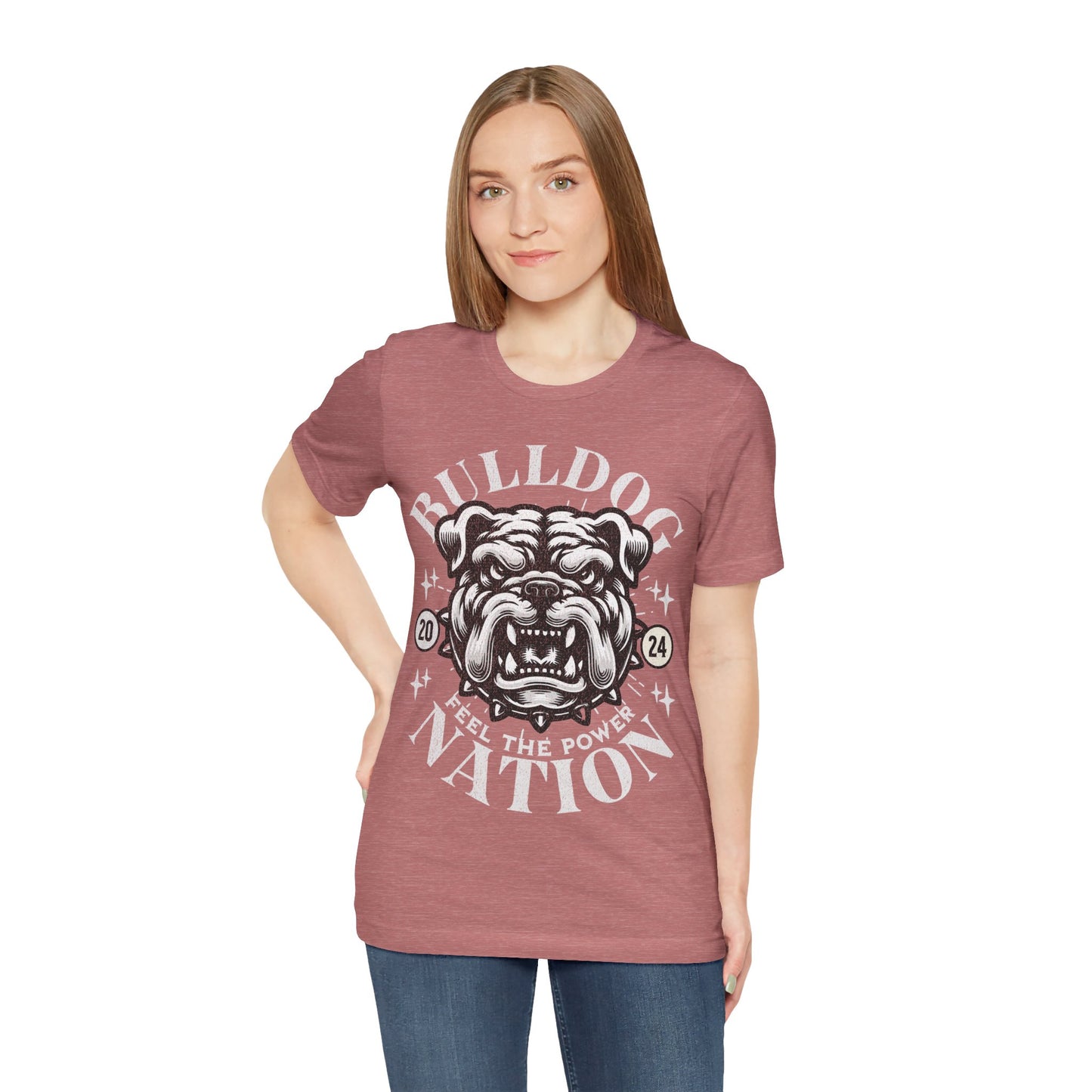 Bulldog Nation - Bella Canvas 3001 Unisex Jersey Short Sleeve Tee