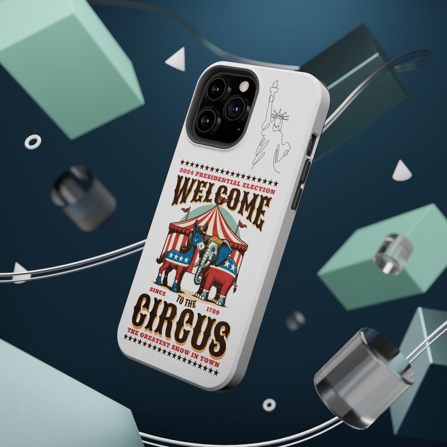 Political phone case - Magnetic Phone Case for iPhone