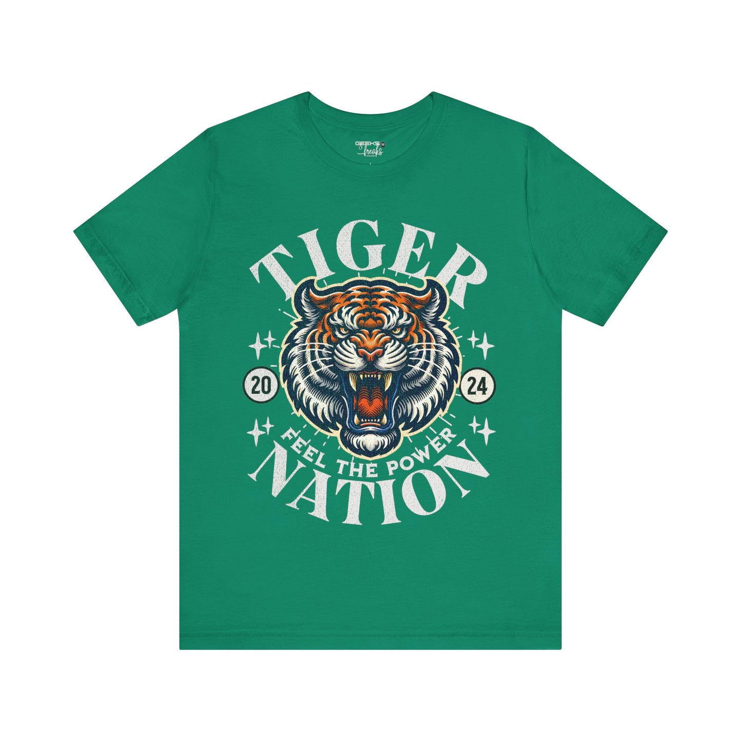 Tiger Nation - Bella Canvas 3001 Unisex Jersey Short Sleeve Tee