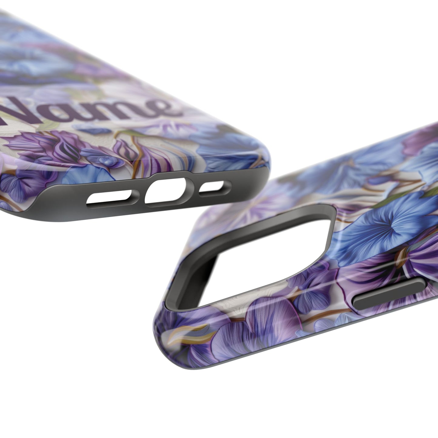 September Birth Flower Phone Case • Morning Glory iPhone Cover • Purple MagSafe Gift