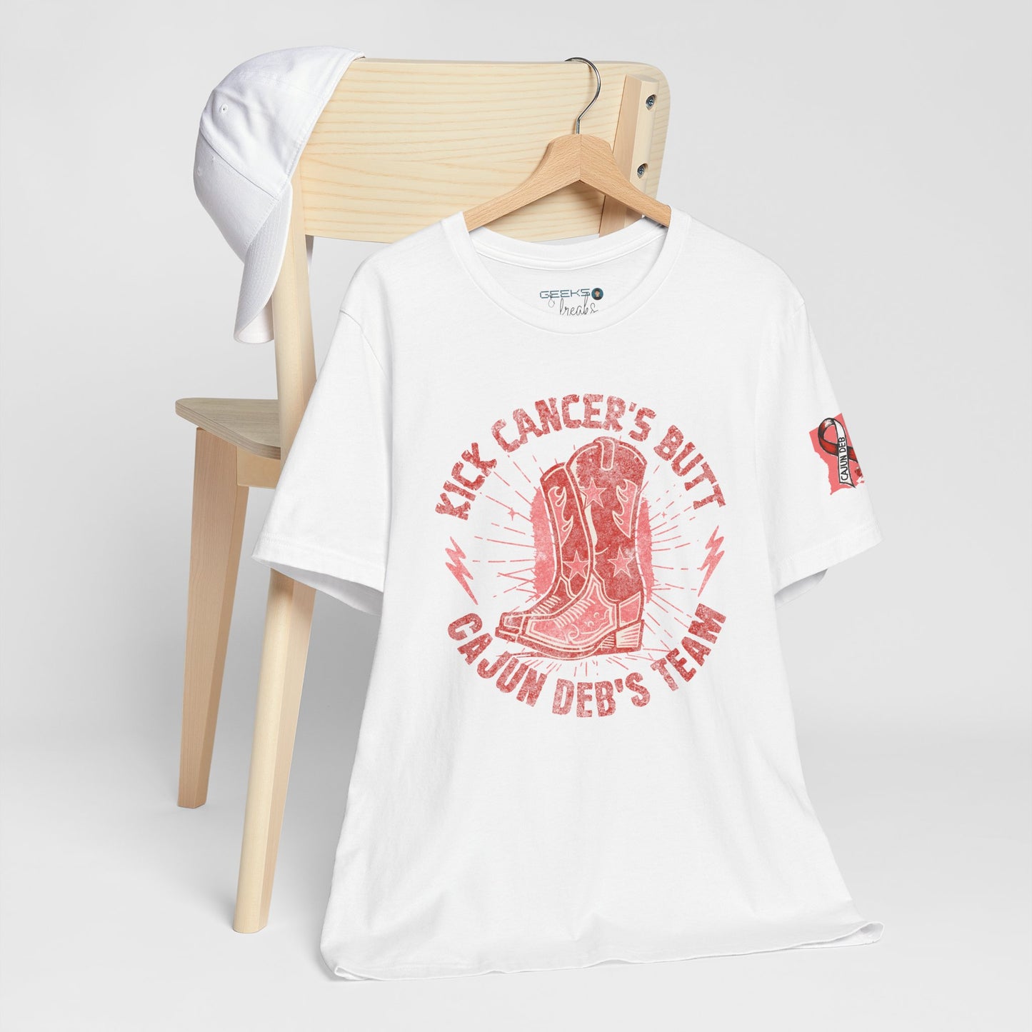 Cajun Deb's Cancer MDS Awareness Tee, Kick Cancer's Butt Shirt, Unisex Support Tee, Gift for Cancer Fighters, Motivational T-Shirt Bella+Canva 3001