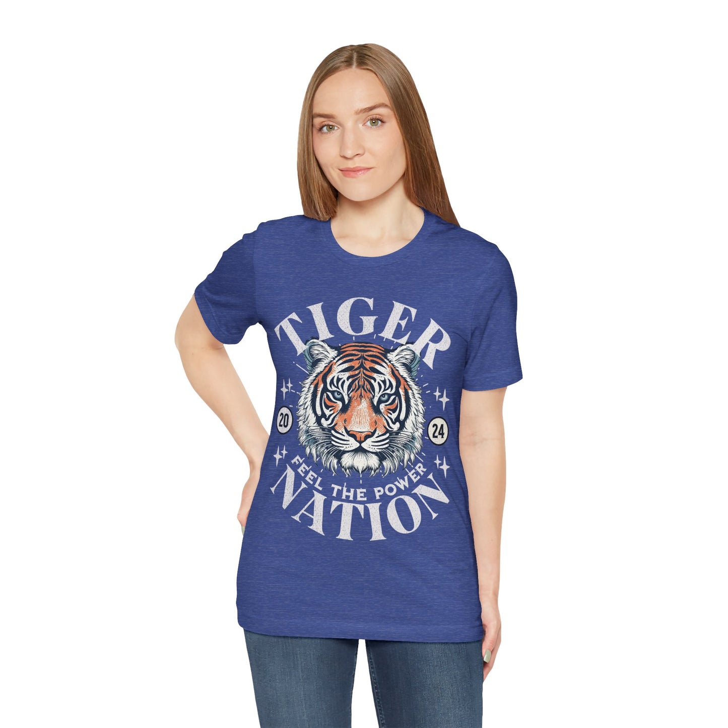 Tiger Nation - Bella Canvas 3001 Unisex Jersey Short Sleeve Tee