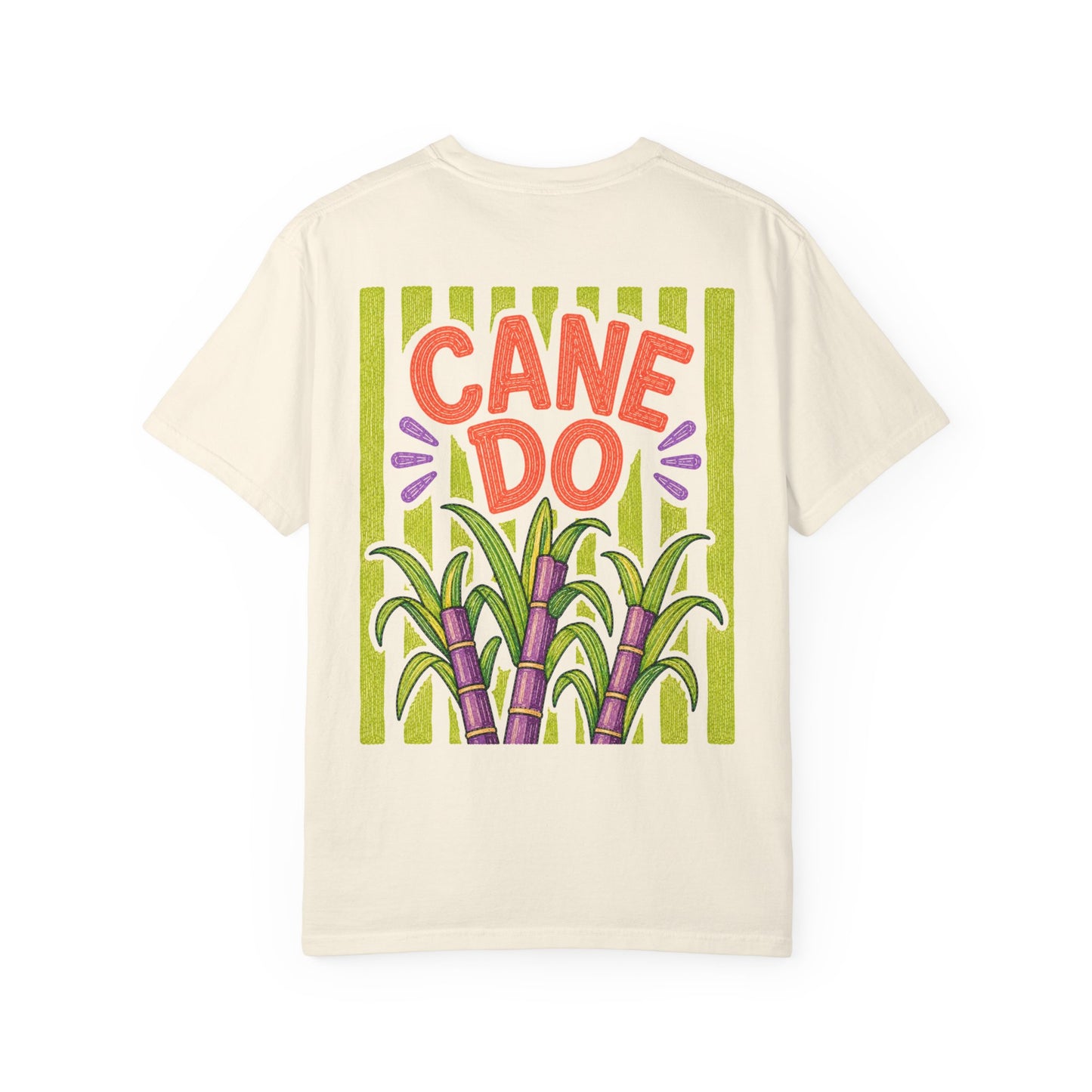 Cane Do Sugarcane Shirt | Comfort Colors 1717 | Funny Louisiana Cajun Tee | Cajun Deb Collection