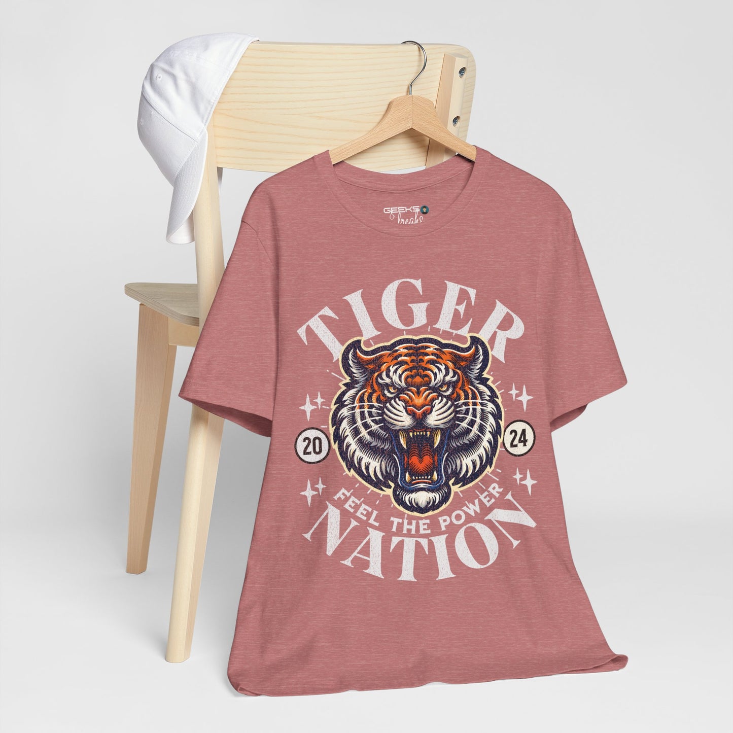 Tiger Nation - Bella Canvas 3001 Unisex Jersey Short Sleeve Tee