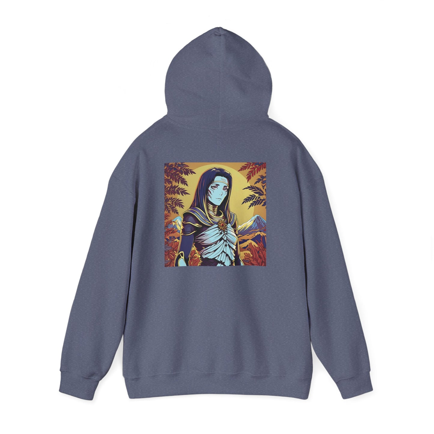 Anime Hoodie Mummy Halloween Unisex Heavy Blend™ Hooded Sweatshirt Gildan 18500