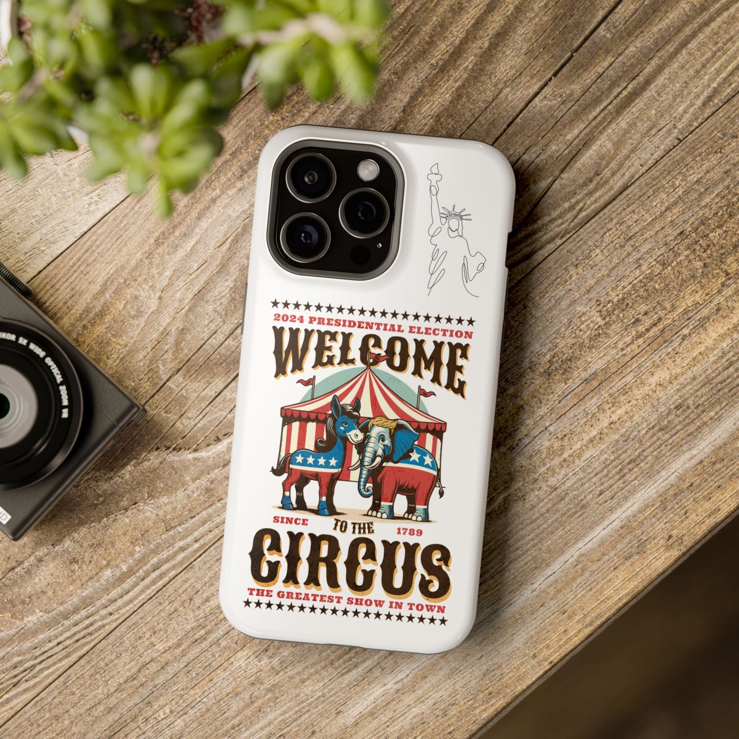 Political phone case - Magnetic Phone Case for iPhone