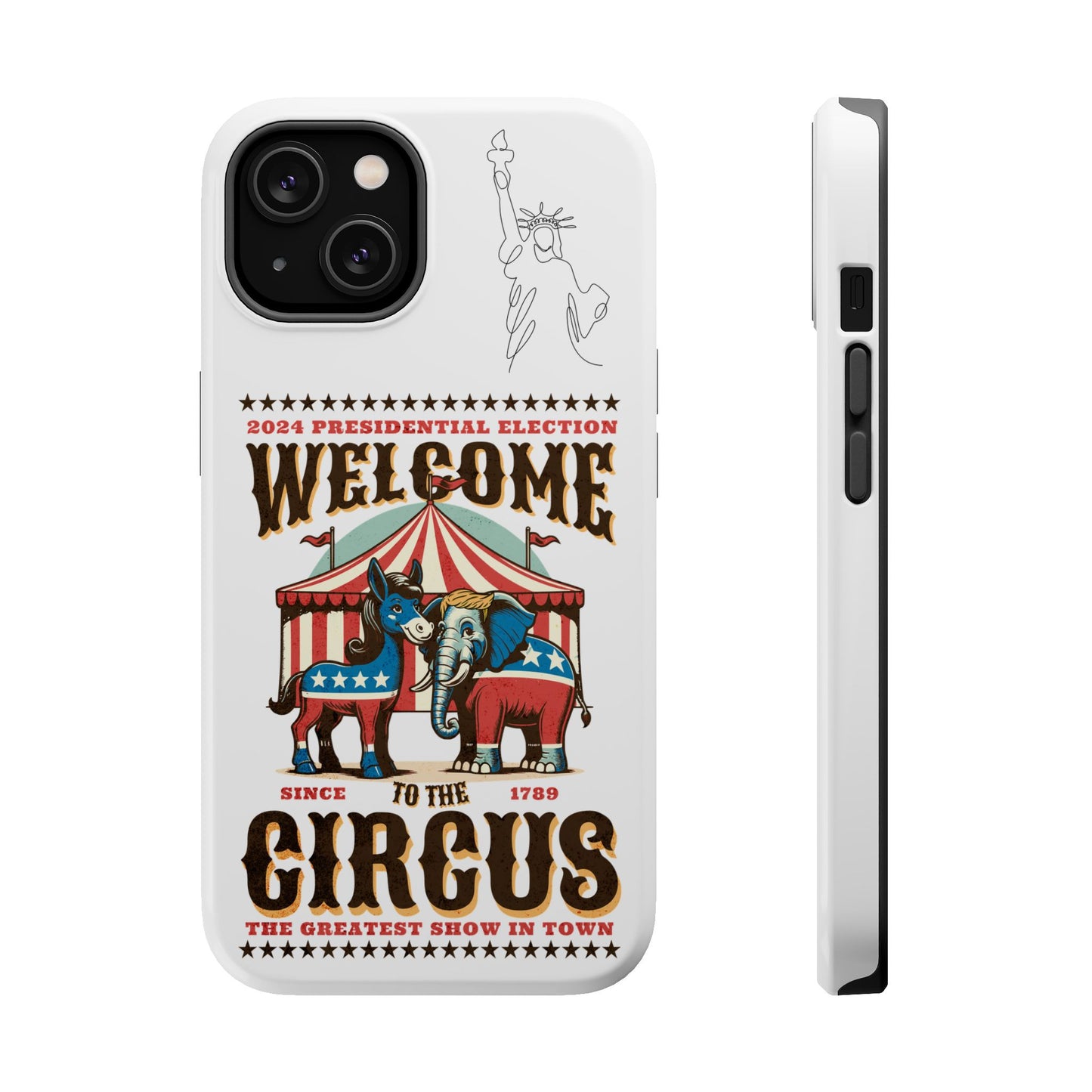 Political phone case - Magnetic Phone Case for iPhone