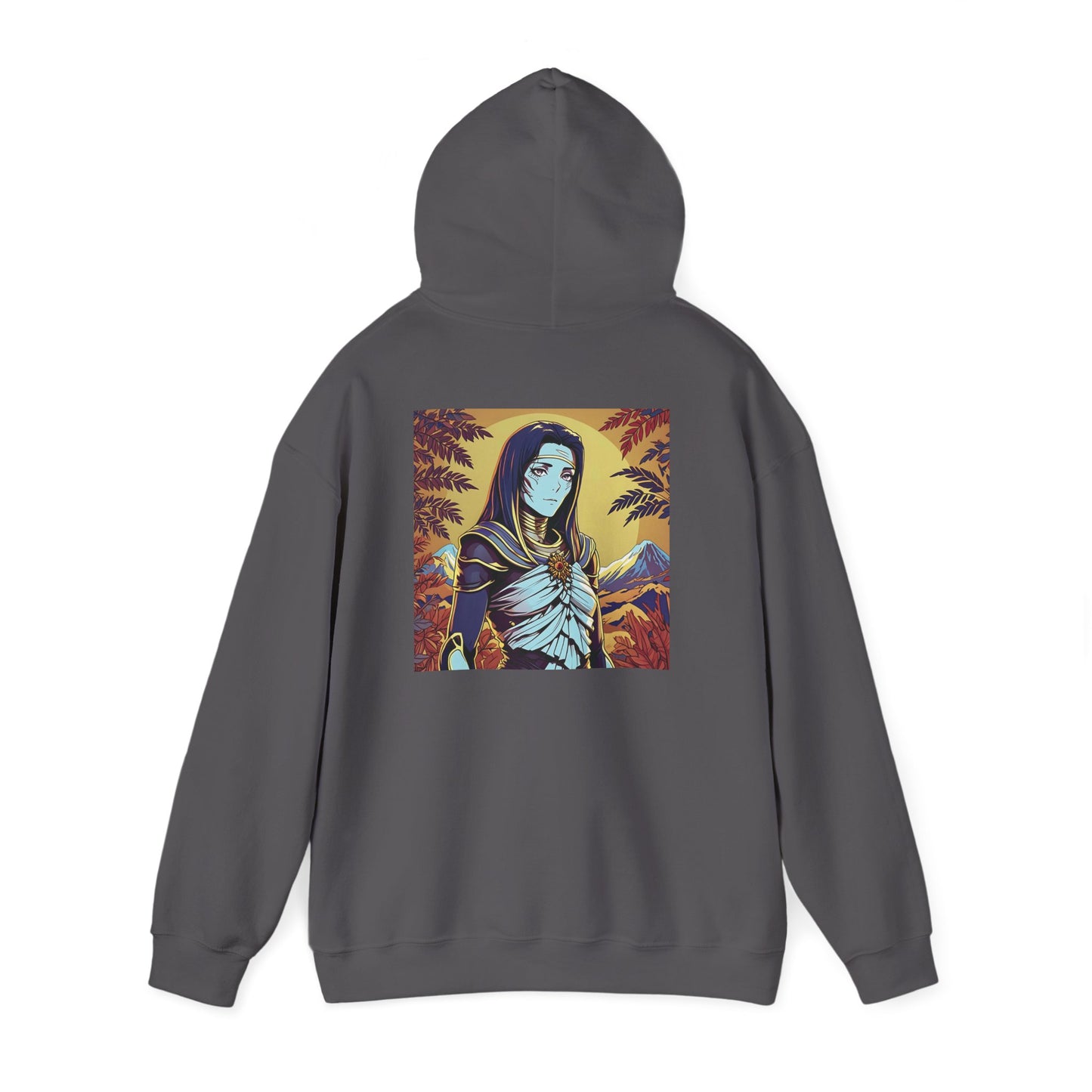 Anime Hoodie Mummy Halloween Unisex Heavy Blend™ Hooded Sweatshirt Gildan 18500