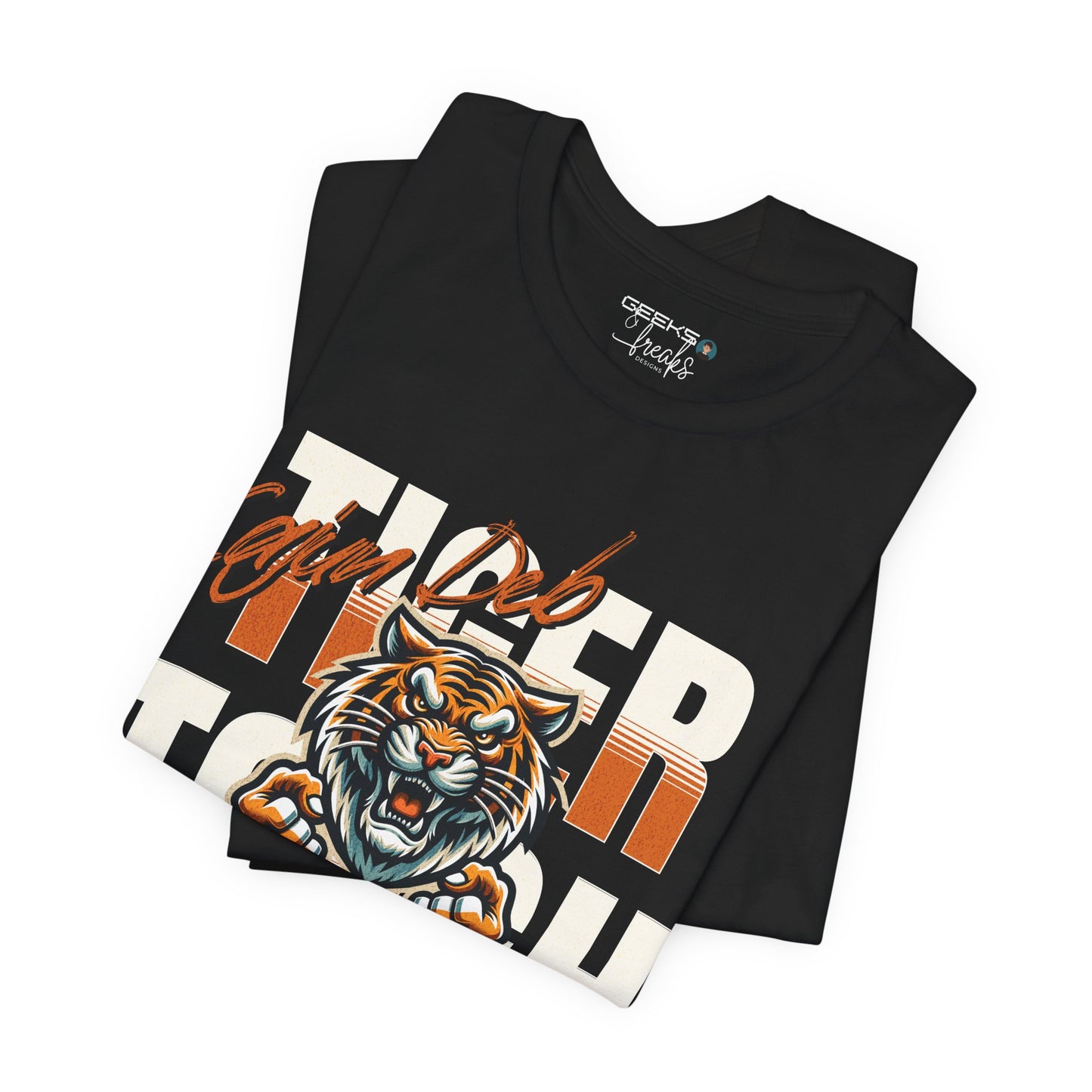 CAJUN DEB Bayou Born Tiger Tough Cancer MDS Awareness Tee, Unisex Support Tee, Gift for Cancer Fighters, Motivational T-Shirt Bella+Canva 3001