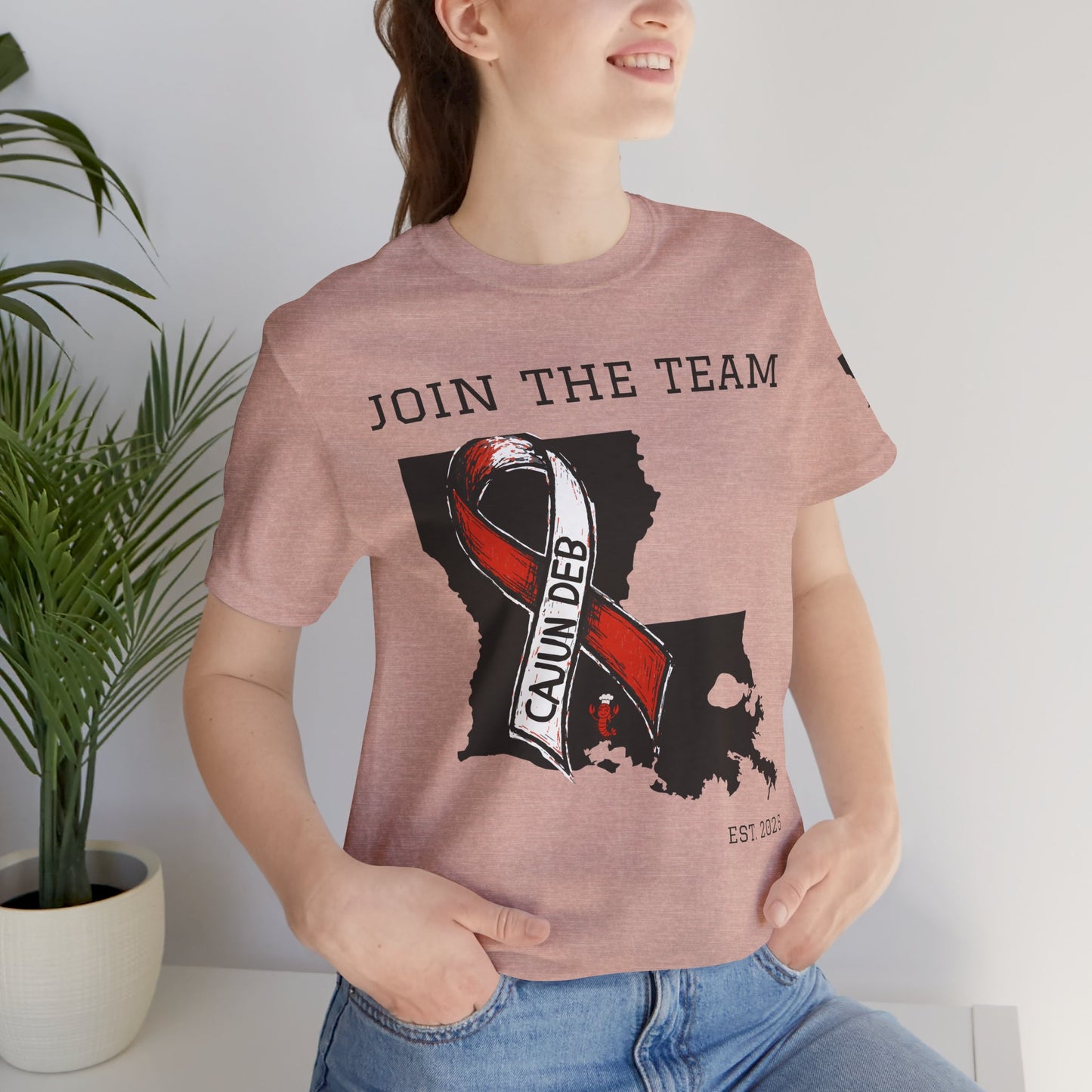 CAJUN DEB Cancer MDS Awareness Tee, Unisex Support Tee, Gift for Cancer Fighters, Motivational T-Shirt Bella+Canva 3001