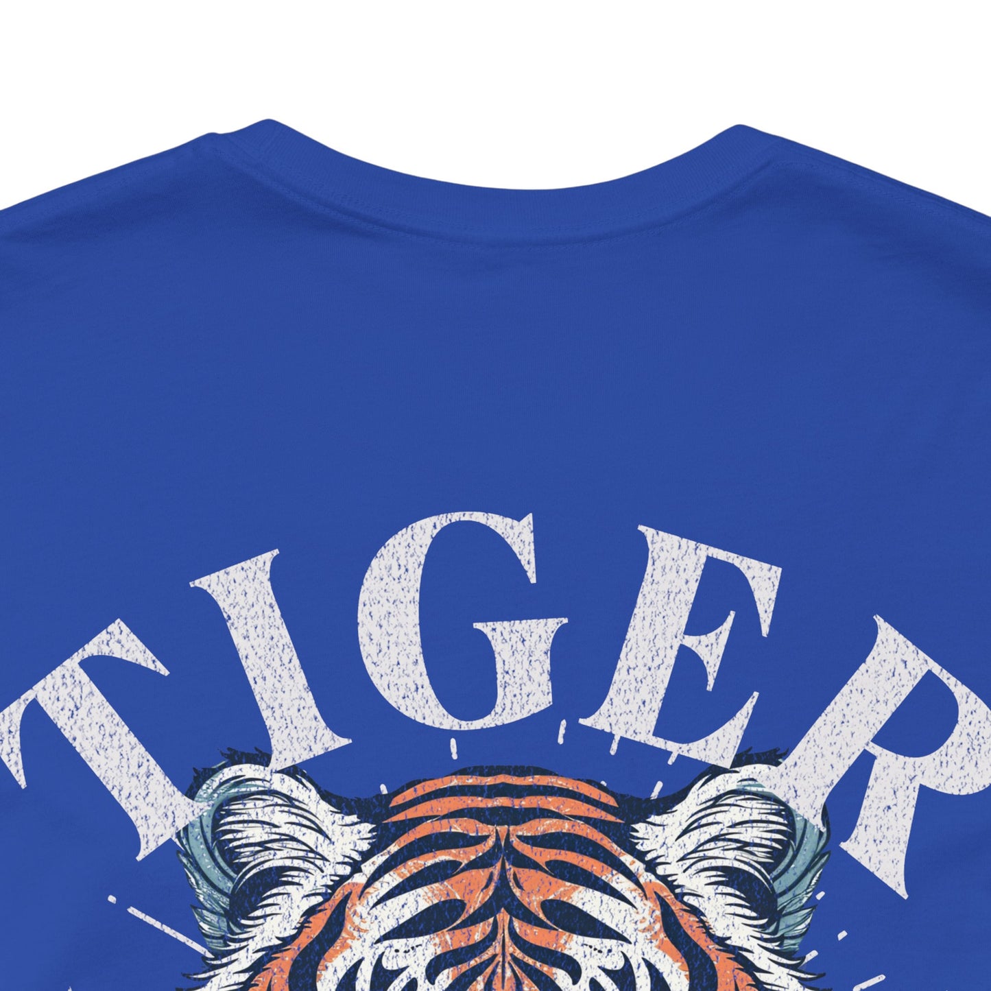 Tiger Nation Two-Sided Graphic T-shirt - Bella Canvas 3001 Unisex Jersey Short Sleeve Tee